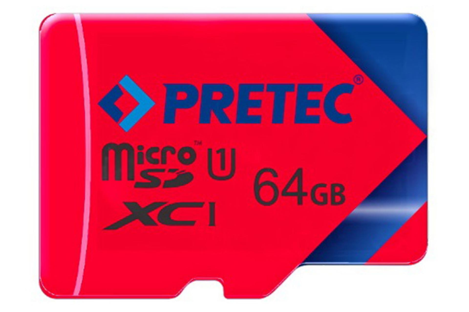 کارت حافظه پرتک microSDXC با ظرفیت 64 گیگابایت کلاس 10