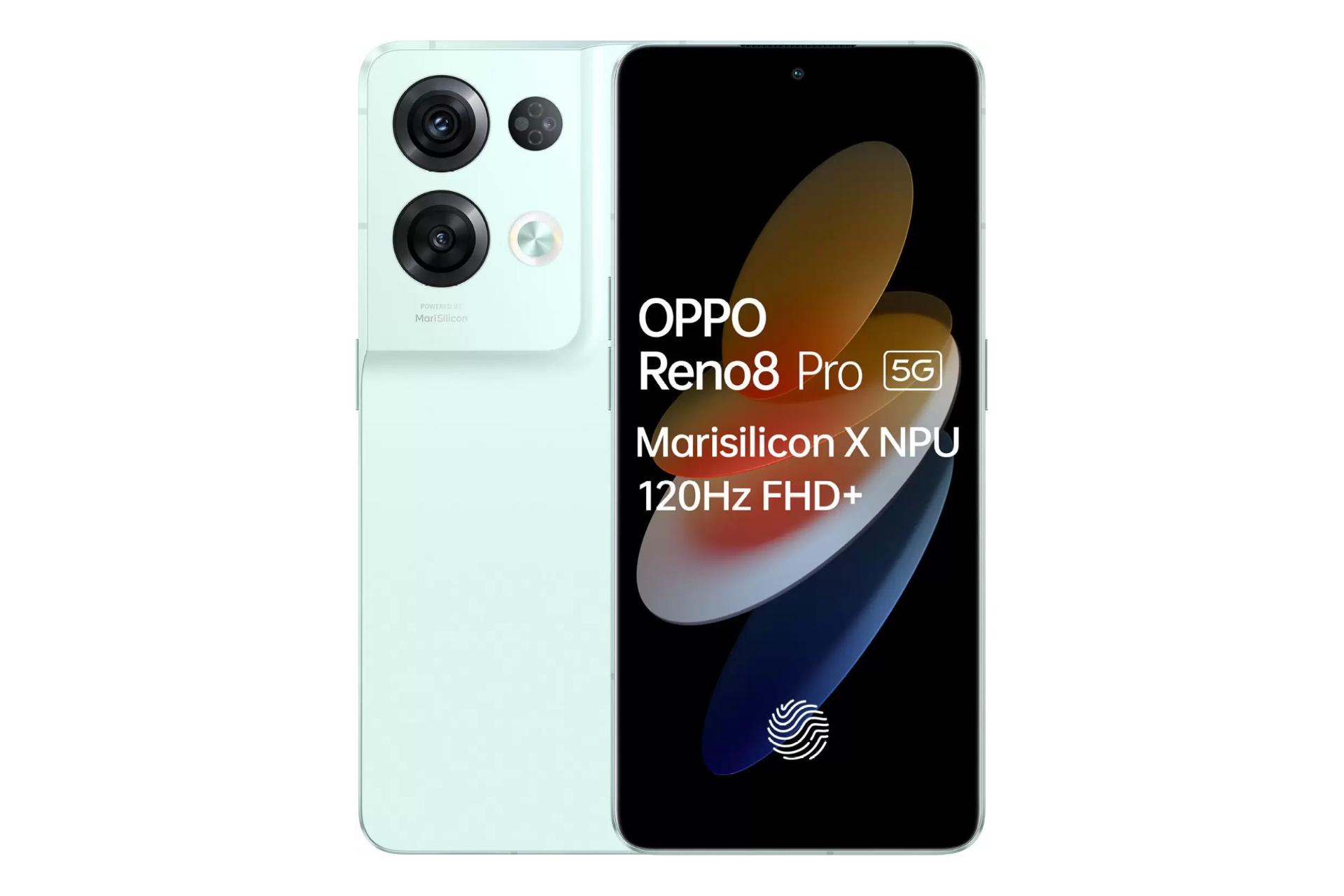 گوشی موبایل Reno8 پرو اوپو نسخه گلوبال / Oppo Reno8 Pro Global سبز