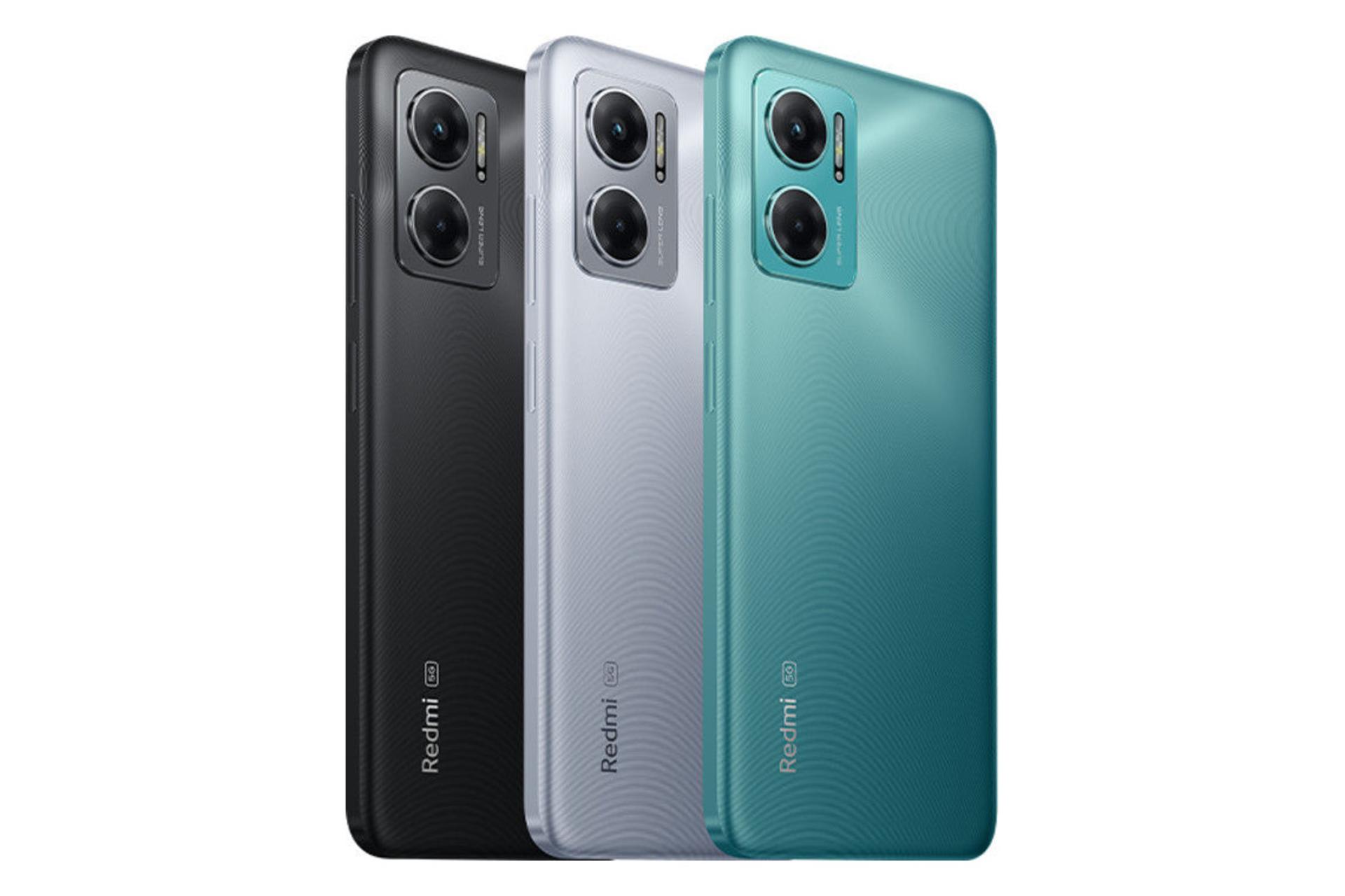 رنگ های مختلف گوشی موبایل ردمی نوت 11E شیائومی / Xiaomi Redmi Note 11E