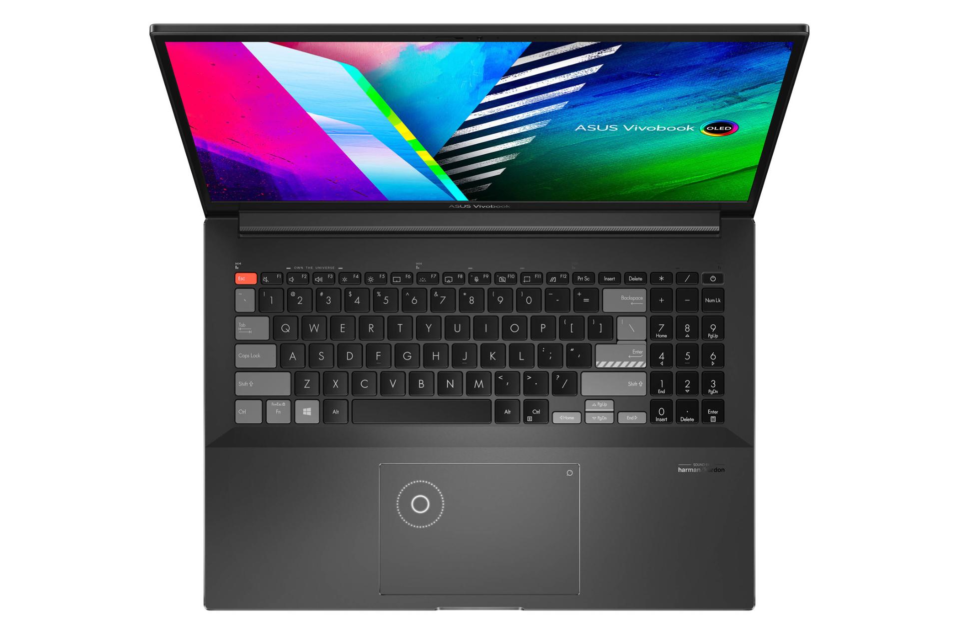 کیبورد لپ تاپ ASUS VivoBook Pro M7600QE ایسوس