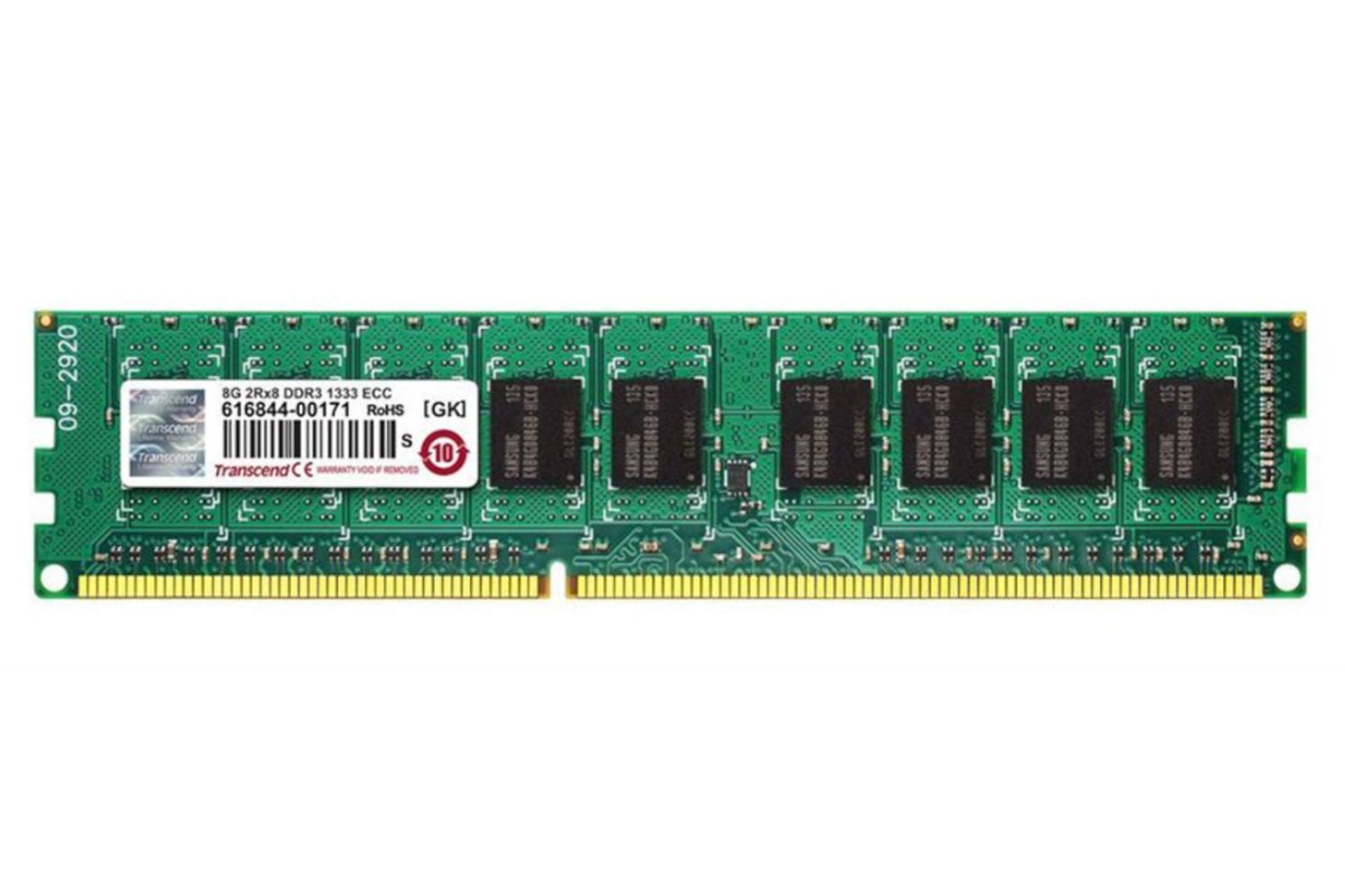 رم ترنسند TS8GJMA343H ظرفیت 8 گیگابایت از نوع DDR3-1333