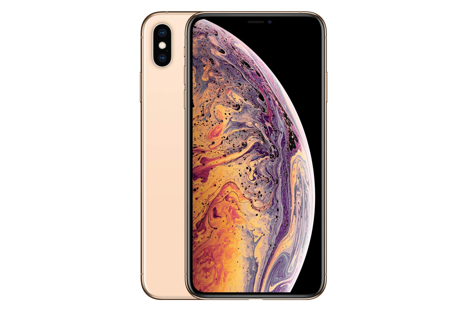 مرجع متخصصين ايران موبايل آيفون XS مكس اپل طلايي / Apple iPhone XS Max gold