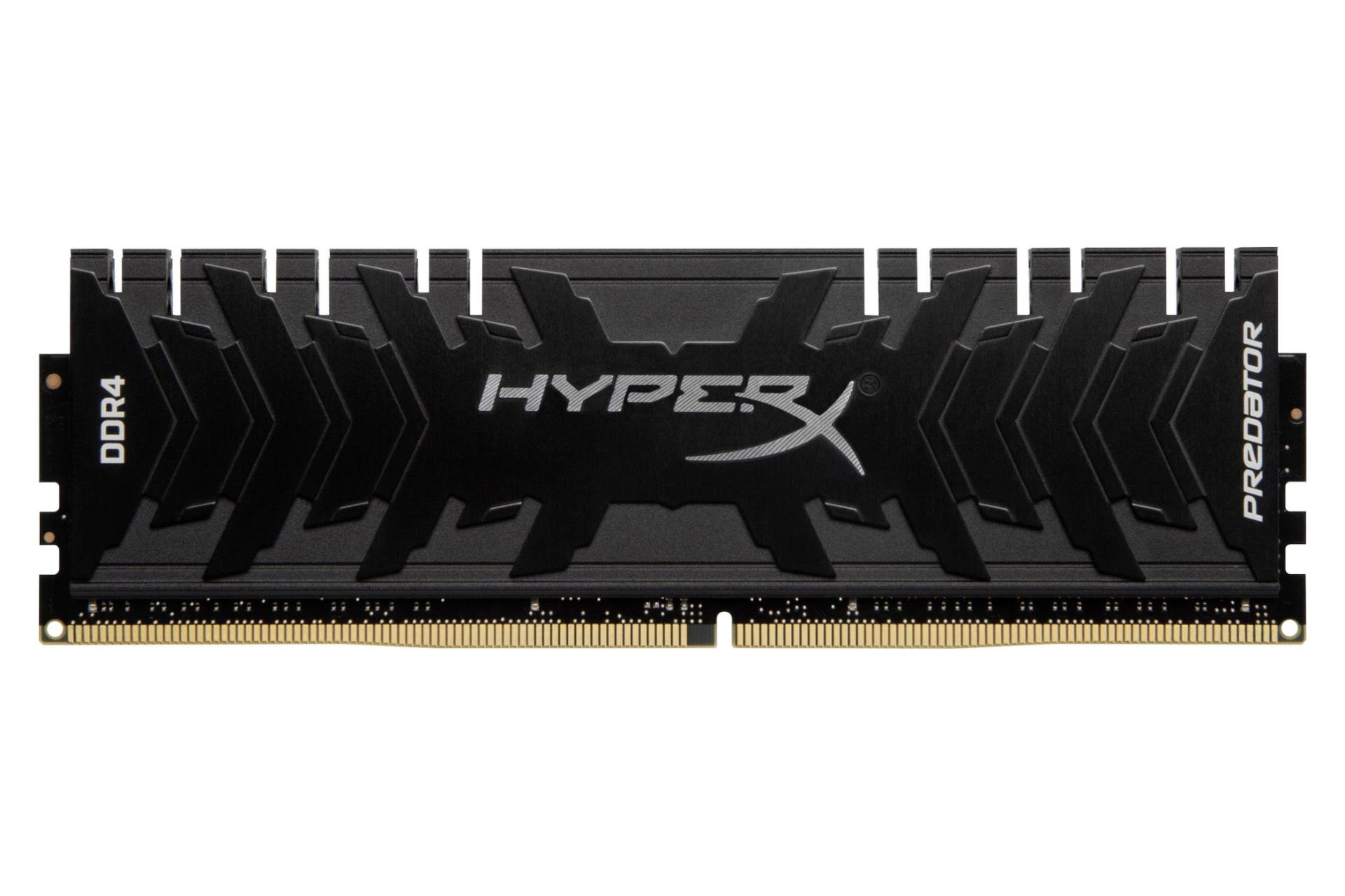 نمای روبرو رم هایپر ایکس Predator از نوع DDR4