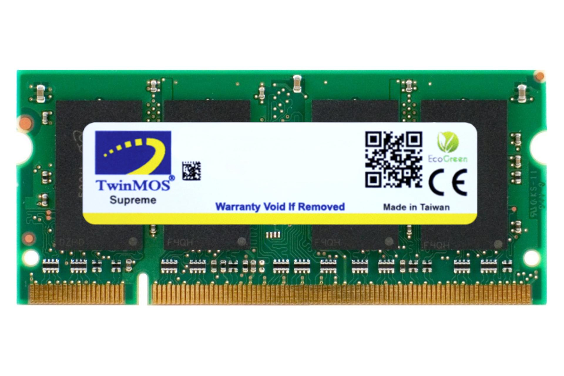 رم توین موس MDD24GB800MHZNTM ظرفیت 4 گیگابایت از نوع DDR2-800
