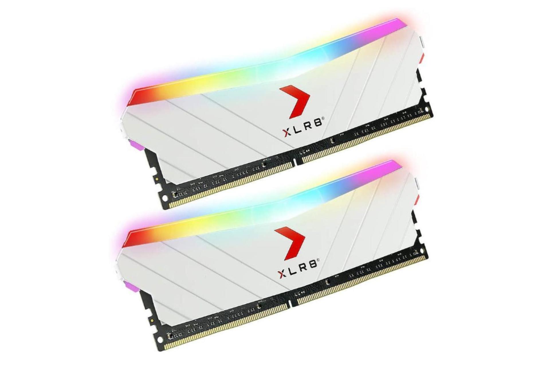 رم پی ان وای XLR8 Gaming EPIC-X RGB White Edition ظرفیت 32 گیگابایت (2x16)