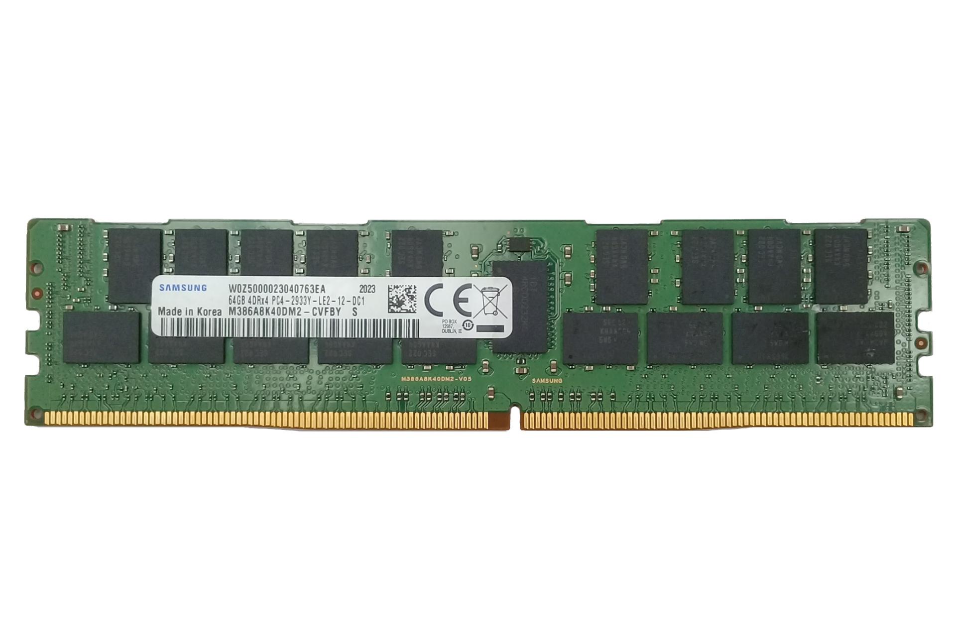 رم سامسونگ M386A8K40DM2-CVF ظرفیت 64 گیگابایت از نوع DDR4-2933