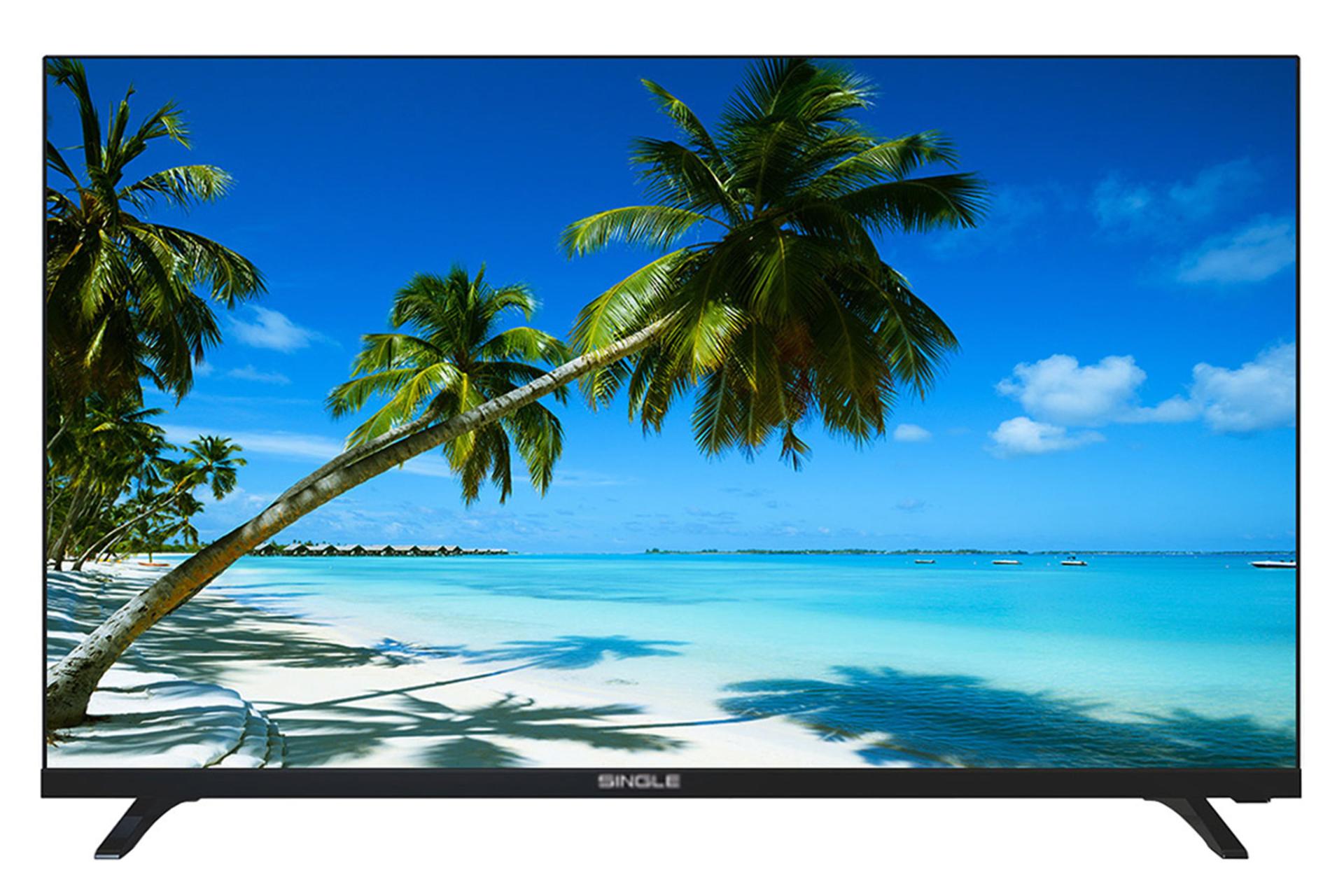 تلویزیون سینگل 3220 از نمای جلو