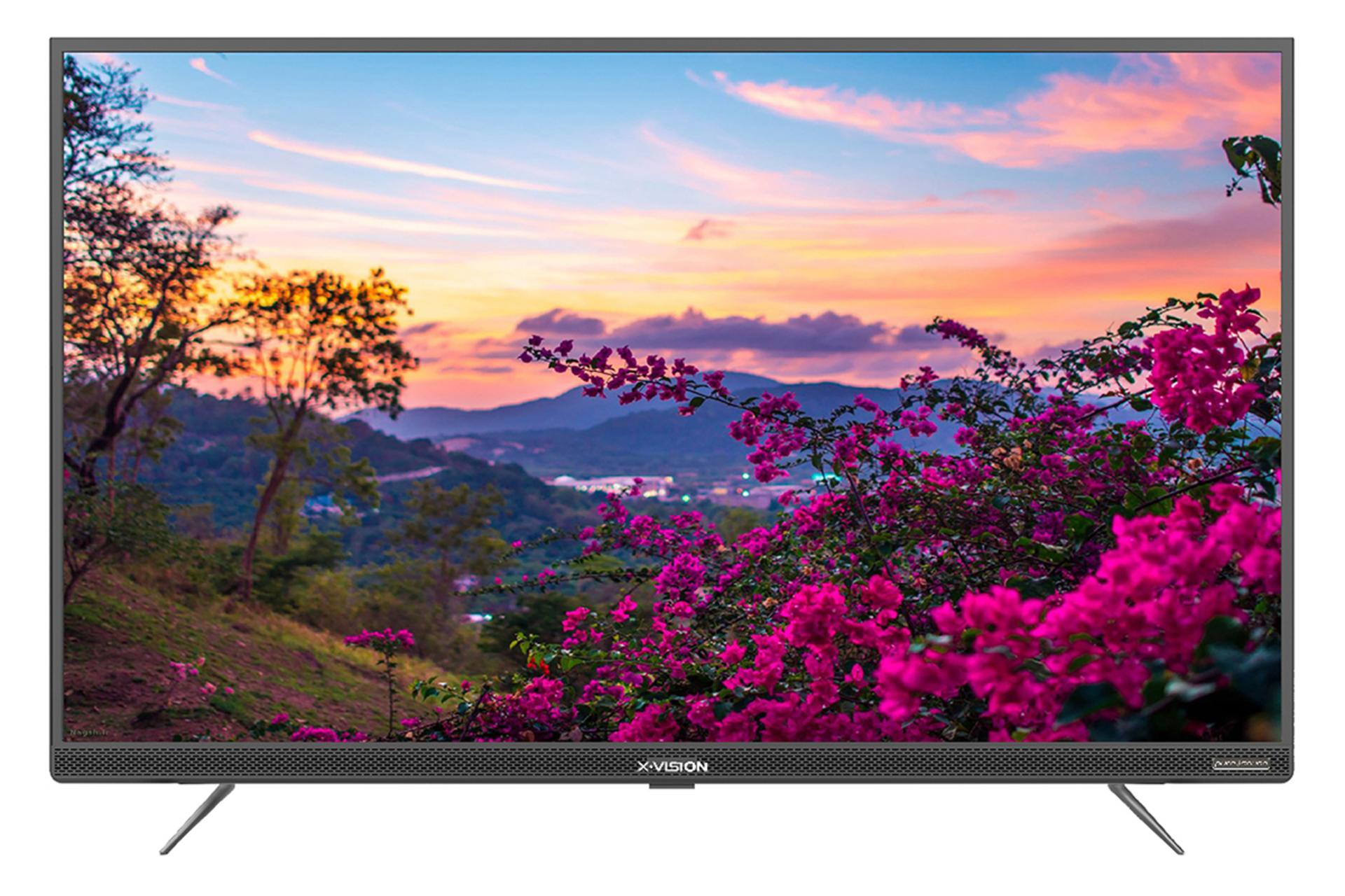 نمای جلو تلویزیون ایکس ویژن 43XT735