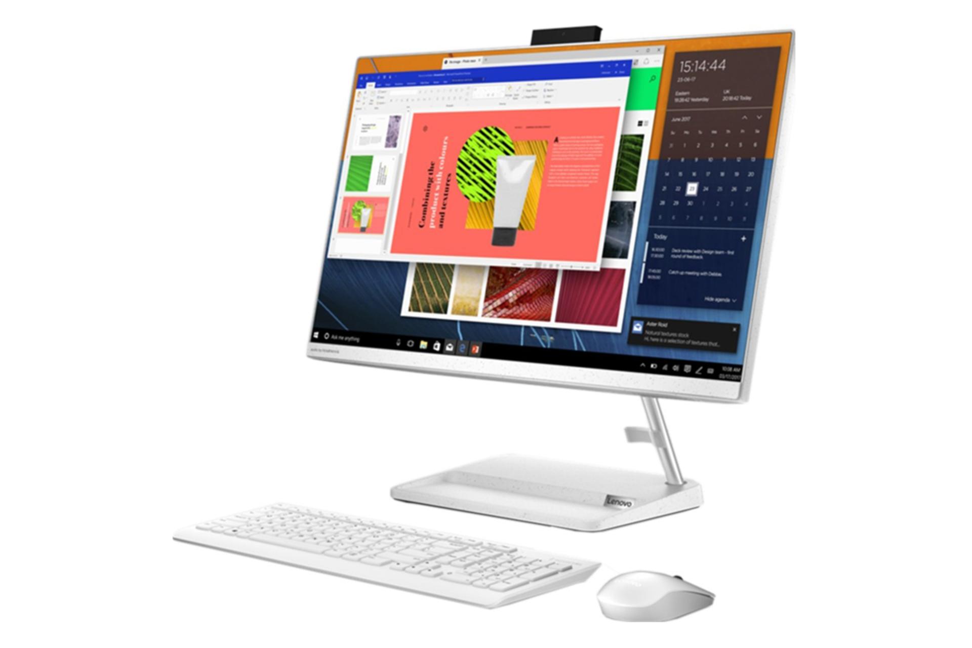 نمای راست کامپیوتر آل این وان لنوو All in One IdeaCentre AIO 3 24ALC6