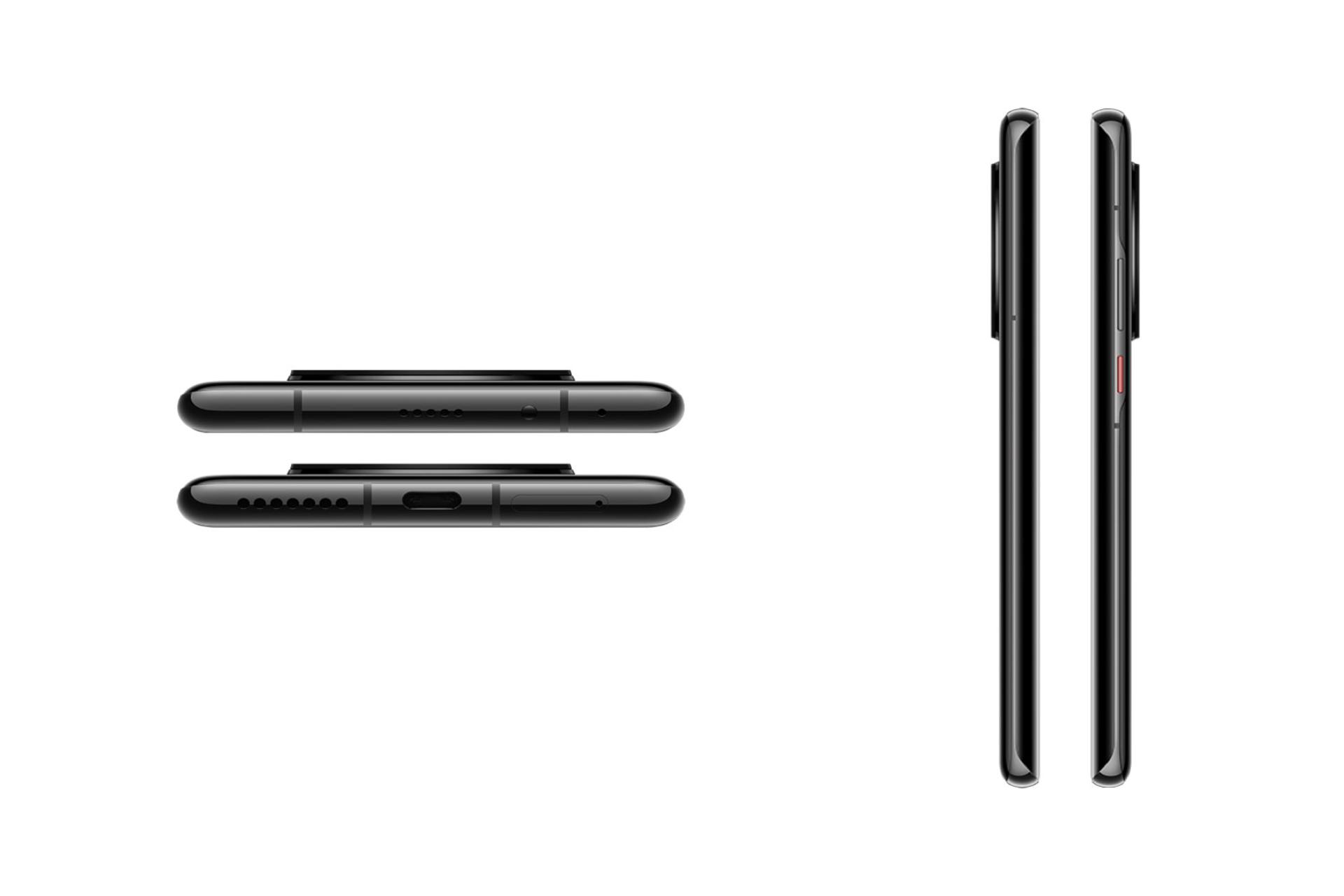 نمای کناری و پایین فریم گوشی میت 40 پرو هواوی