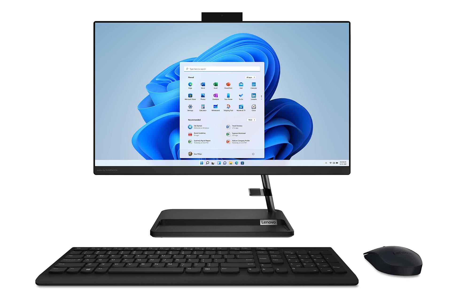نمای روبرو کامپیوتر آل این وان All in One Lenovo IdeaCentre AIO 3i