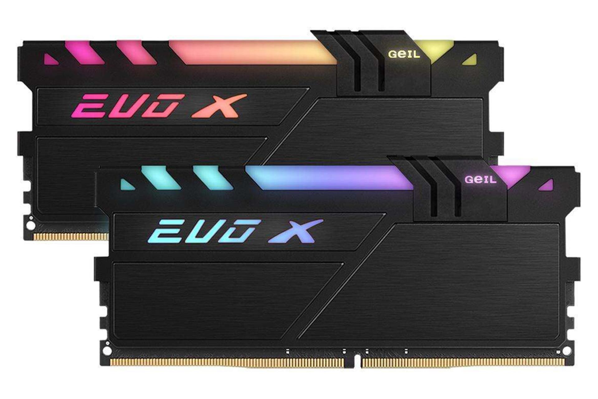 رم گیل EVO X II ظرفیت 16 گیگابایت (2x8) از نوع DDR4-4000 مشکی