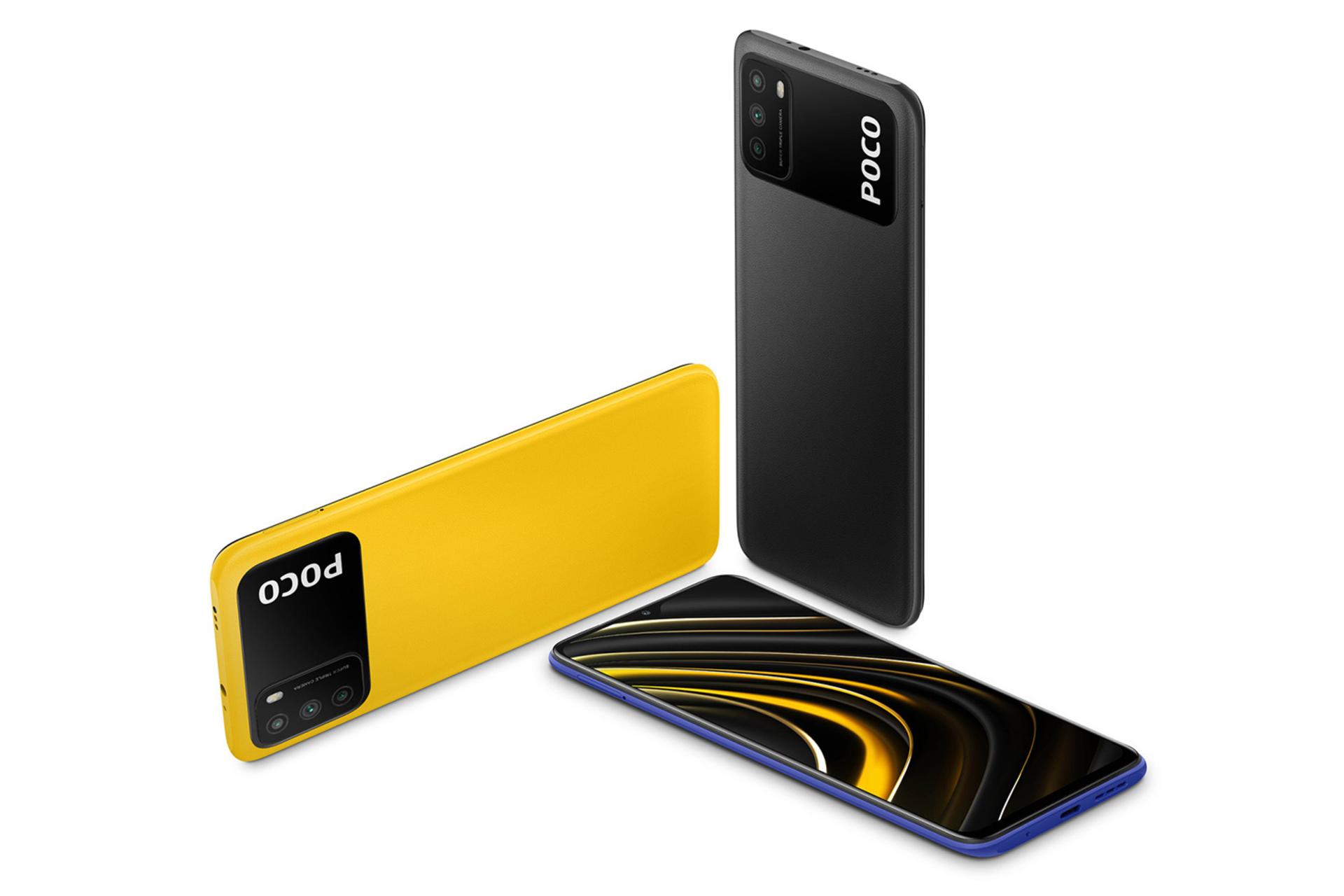 گوشی شیائومی پوکو ام 3 در حالت های مختلف