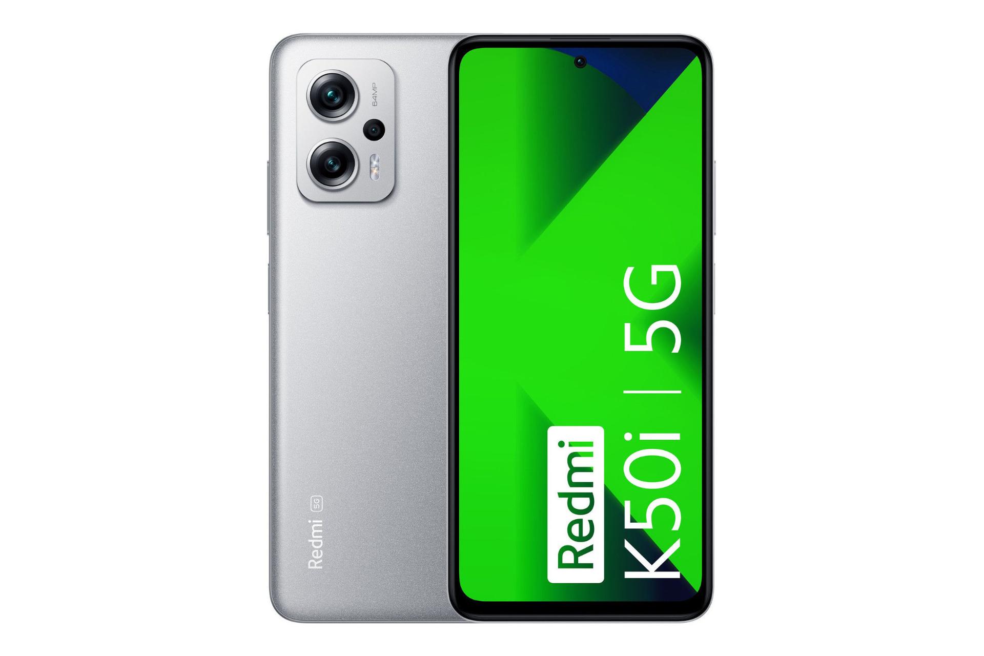 گوشی موبایل ردمی K50i شیائومی / Xiaomi Redmi K50i نقره ای