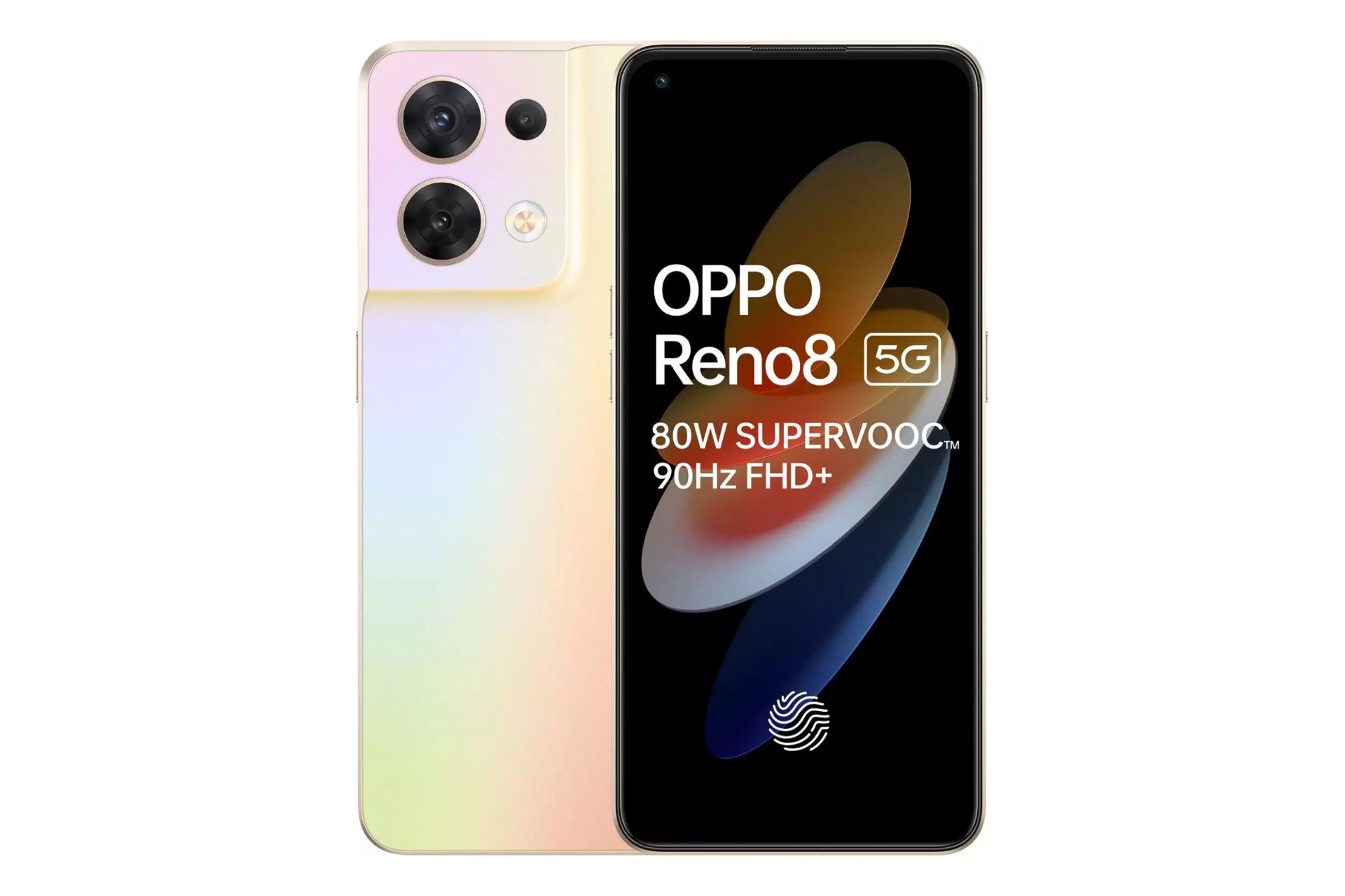 گوشی موبایل Reno8 اوپو نسخه گلوبال / Oppo Reno8 Global طلایی