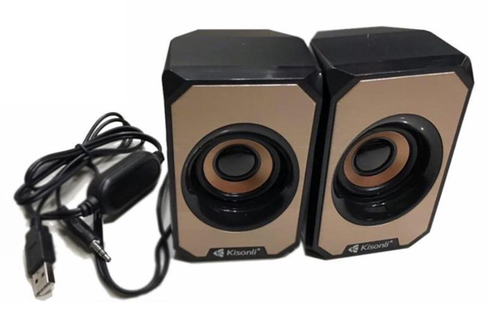 اسپیکر کیسونلی Kisonli KS-04 طلایی