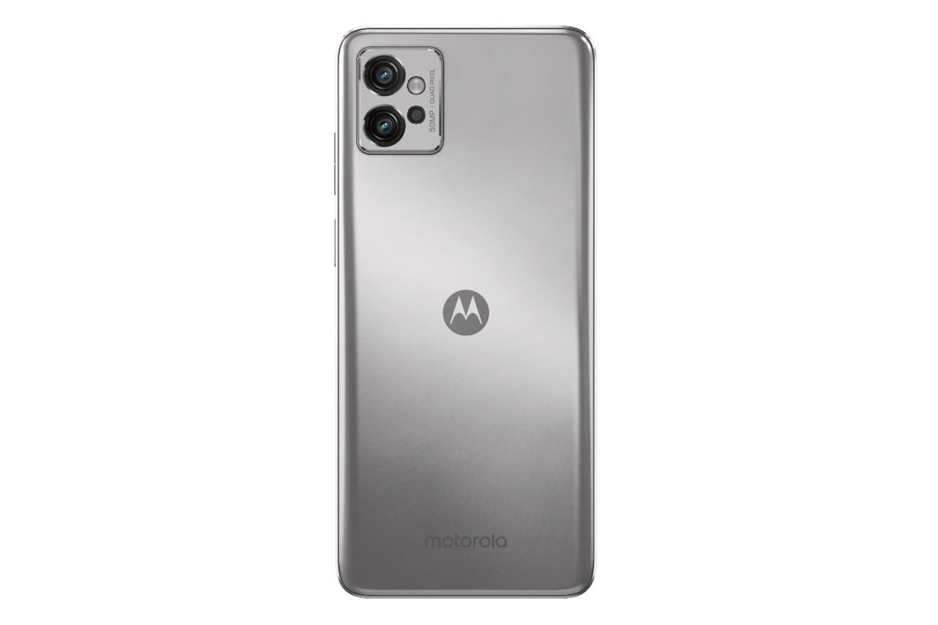 پنل پشت گوشی موبایل موتو G32 موتورولا / Motorola Moto G32 نقره ای