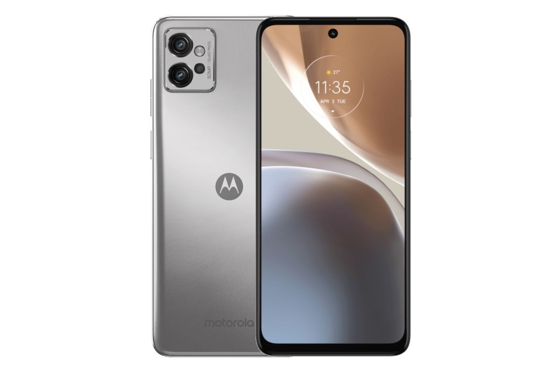 گوشی موبایل موتو G32 موتورولا / Motorola Moto G32 نقره ای