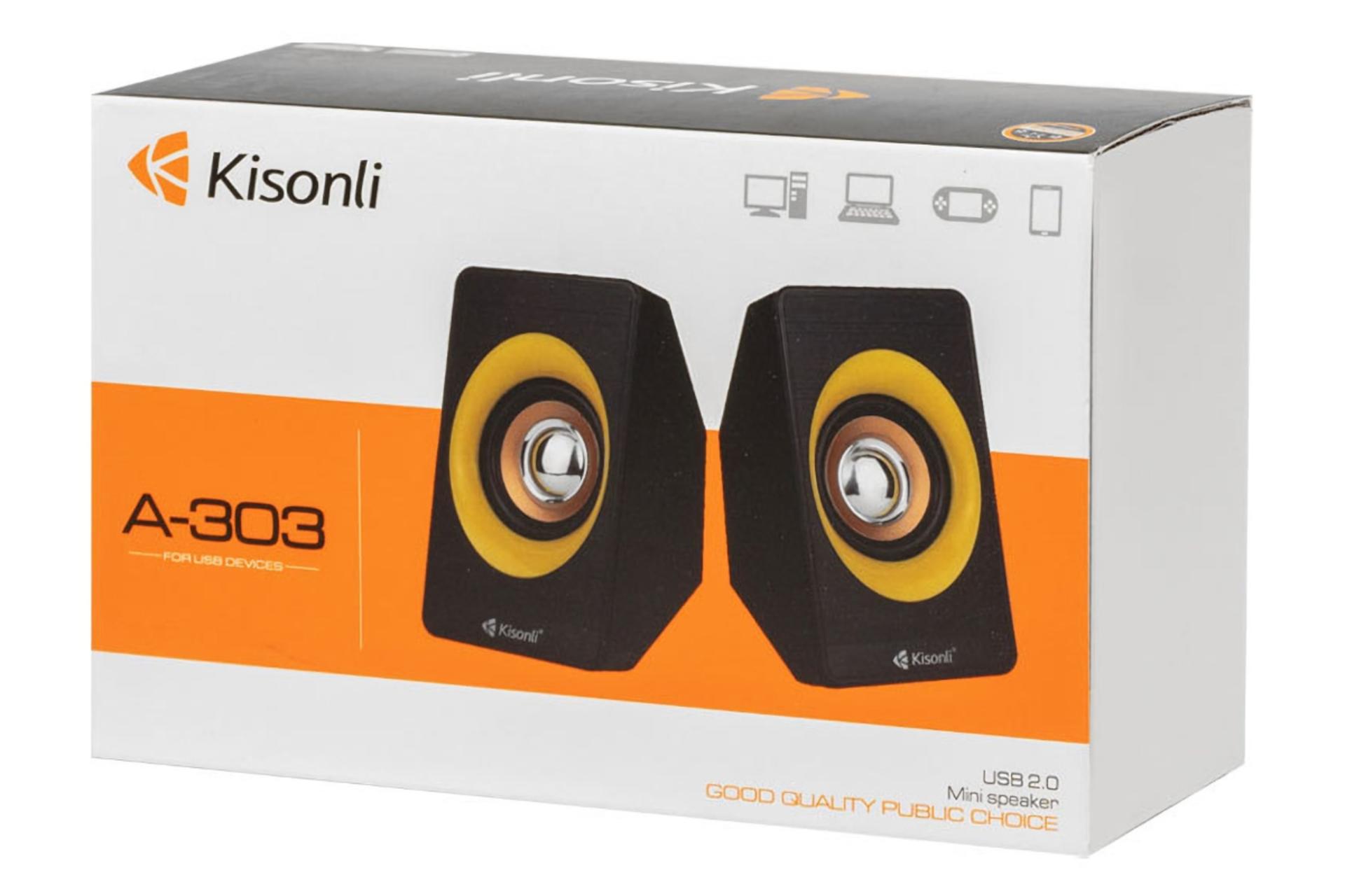 جعبه اسپیکر کیسونلی Kisonli A-303