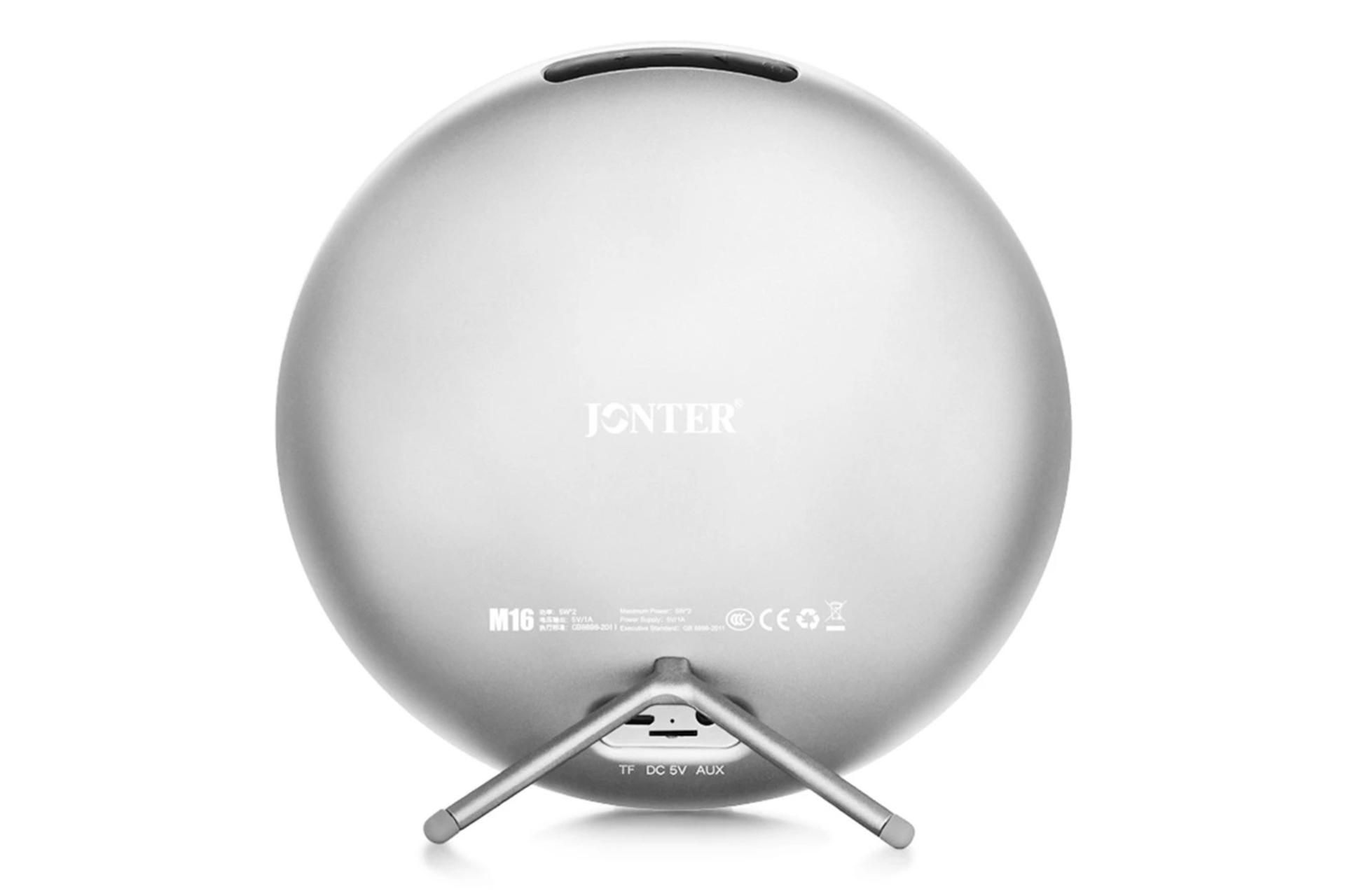 پشت اسپیکر ژونتر Jonter M16 خاکستری