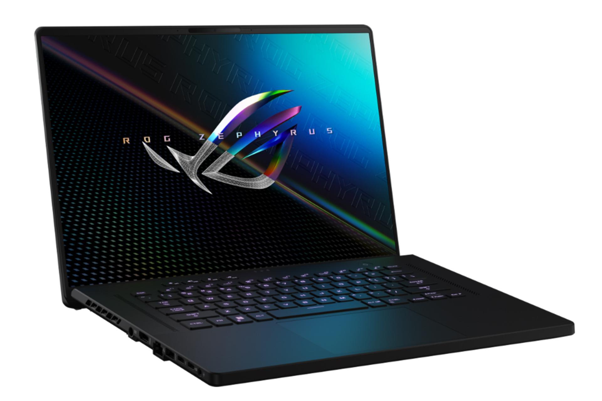 نمای نیمرخ چپ لپ تاپ ایسوس Zephyrus M16 GU603ZE