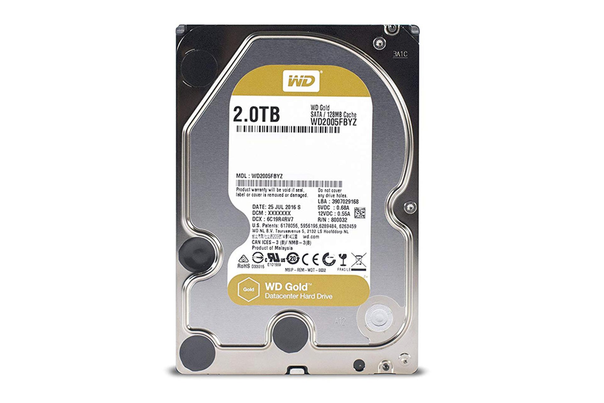 Western Digital Gold WD2005FBYZ 2TB