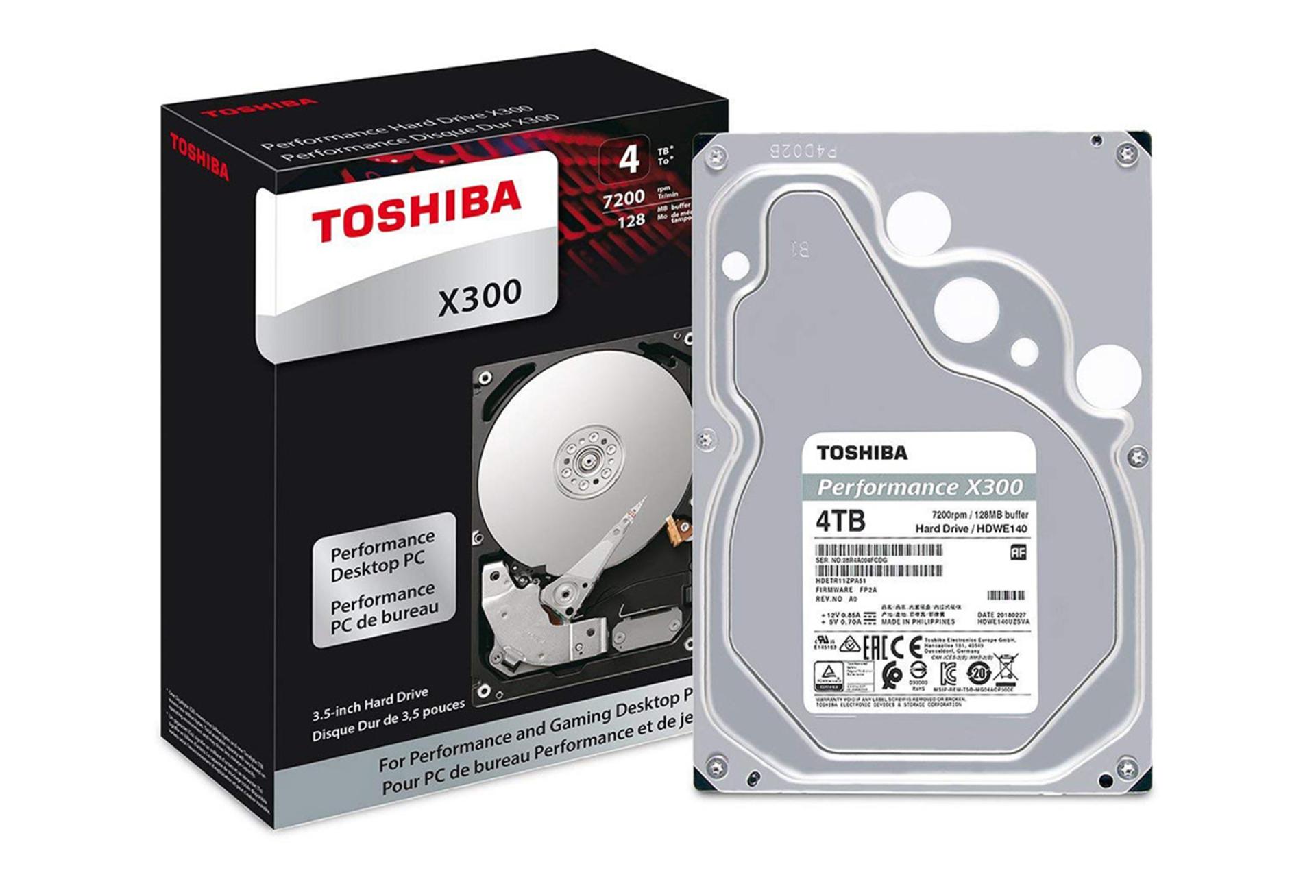 Toshiba X300 HDWE140 4TB