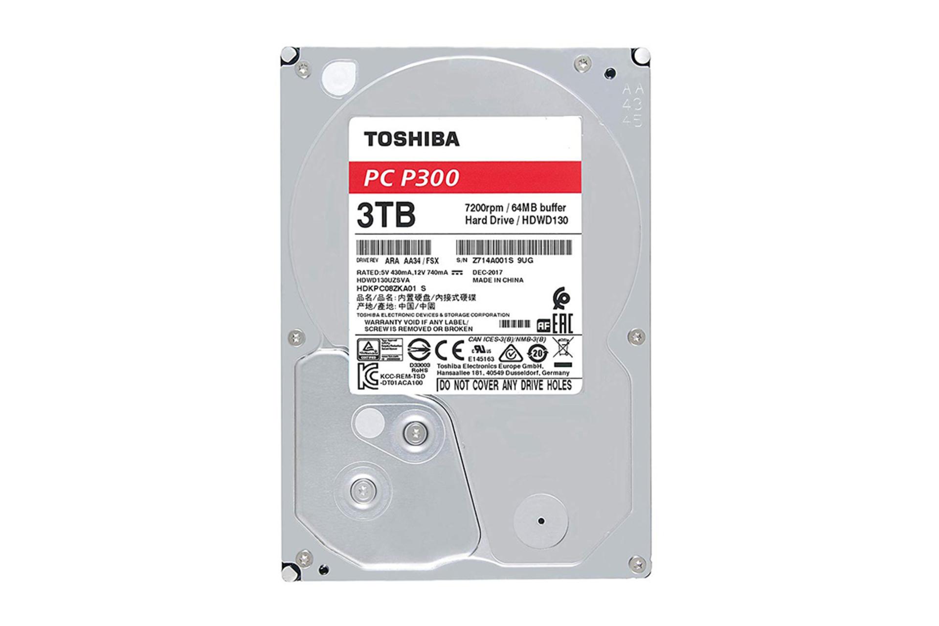 Toshiba P300 HDWD130EZSTA 3TB