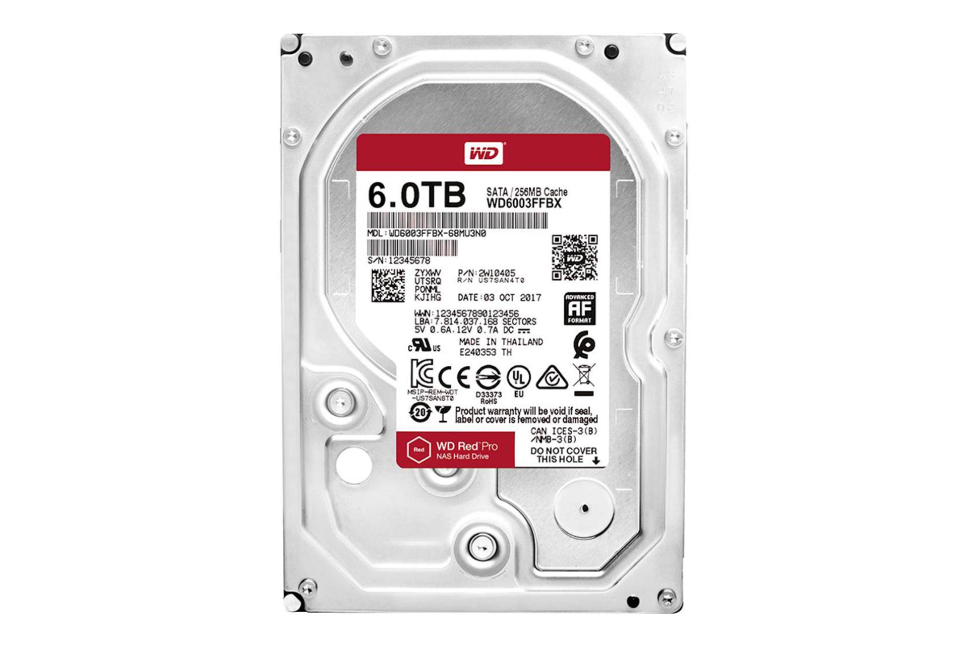 Western Digital Red Pro WD6002FFWX 6TB