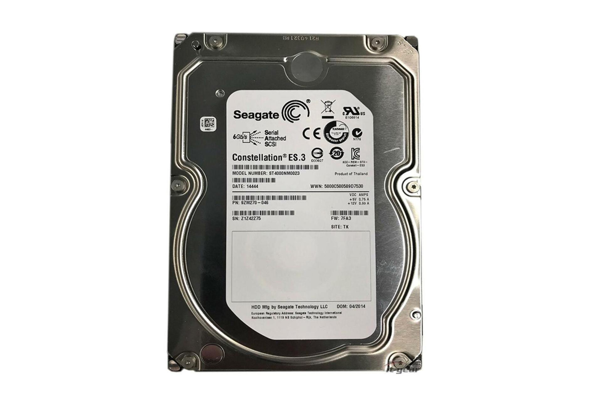 Seagate Constellation ES.3 ST4000NM0033 4TB