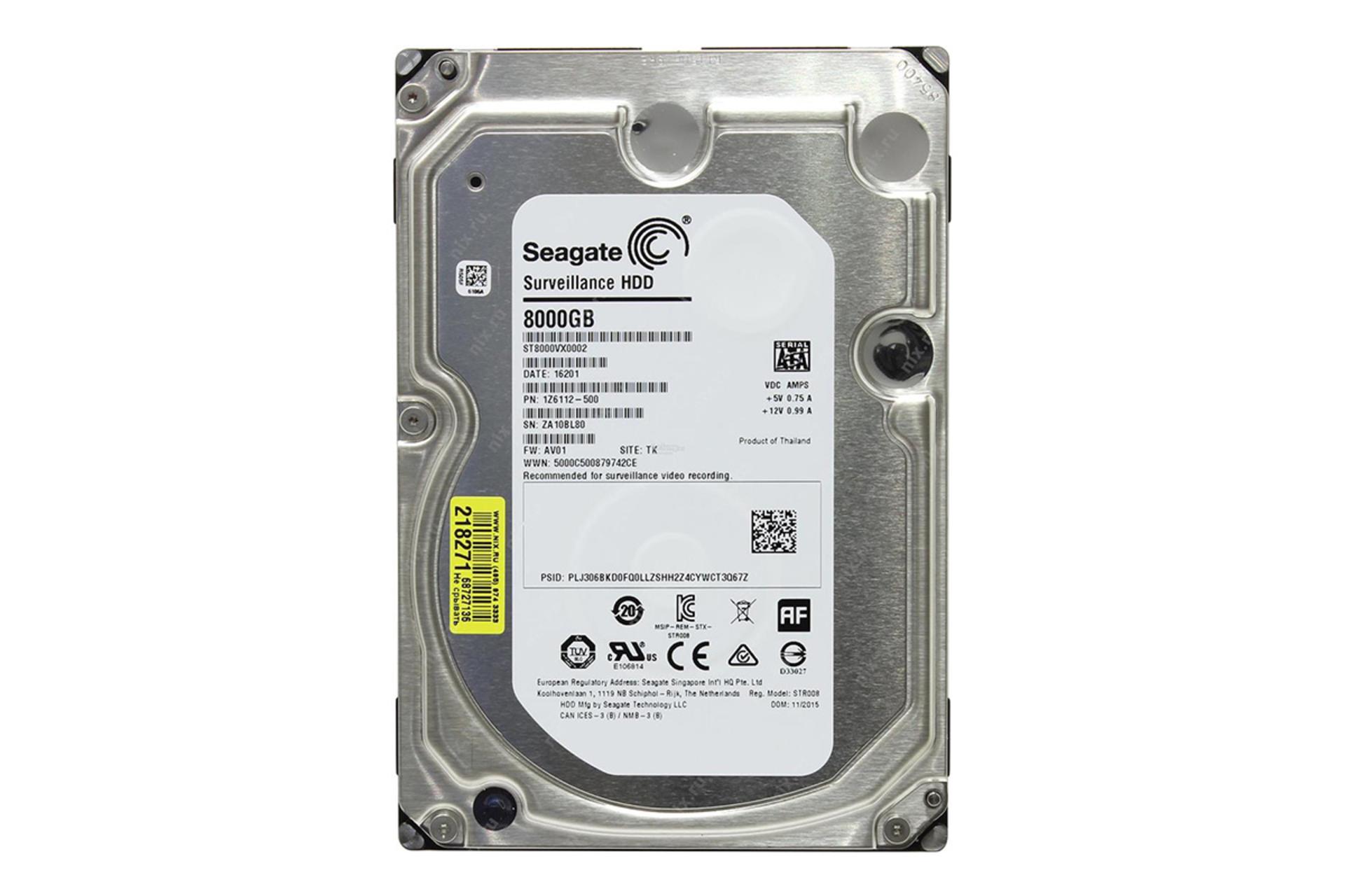 Seagate Surveillance ST8000VX0002 8TB