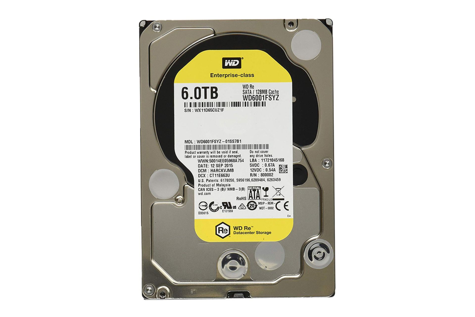 Western Digital WD6001FSYZ 6TB