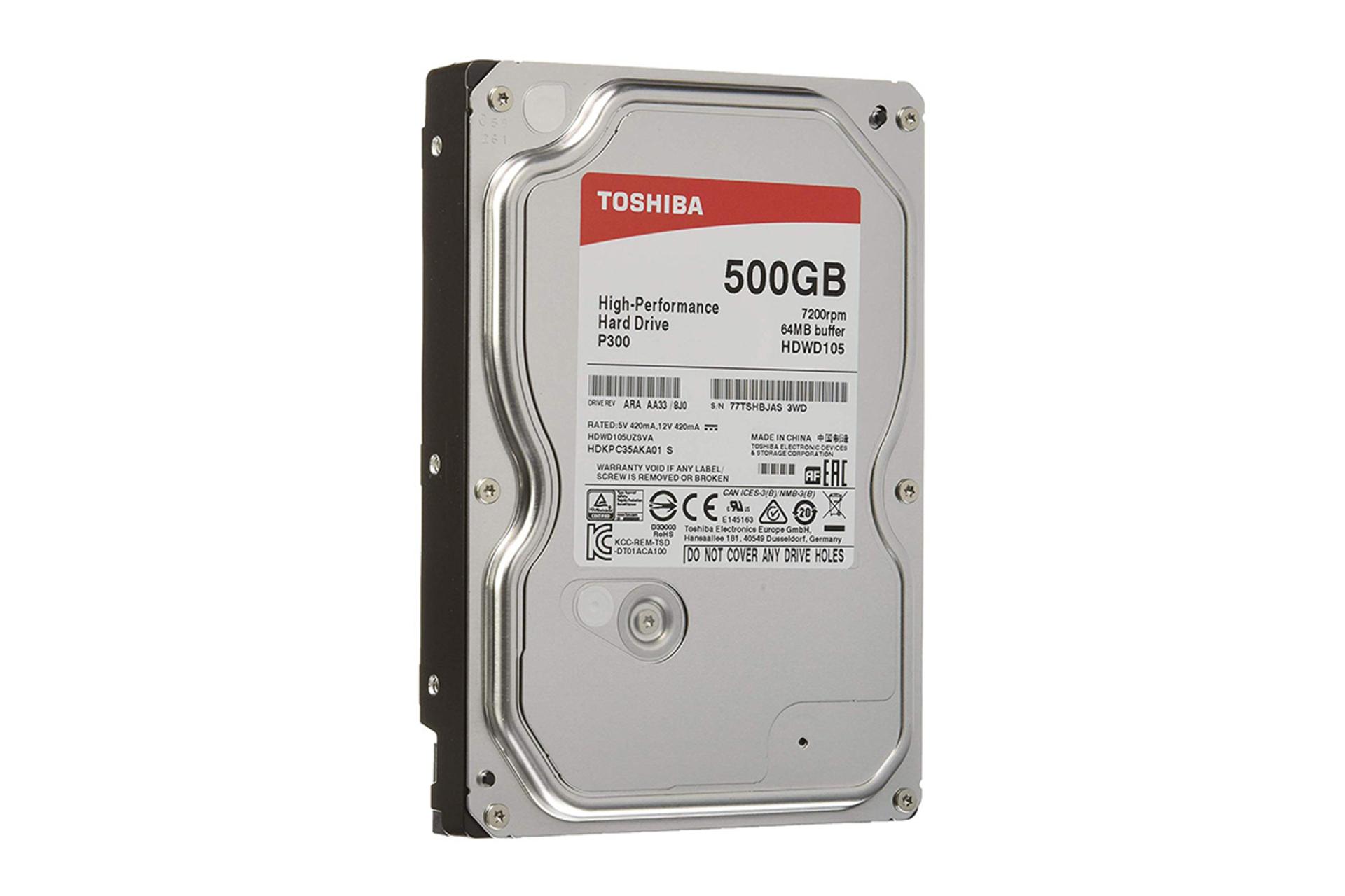Toshiba P300 HDWD105 500GB