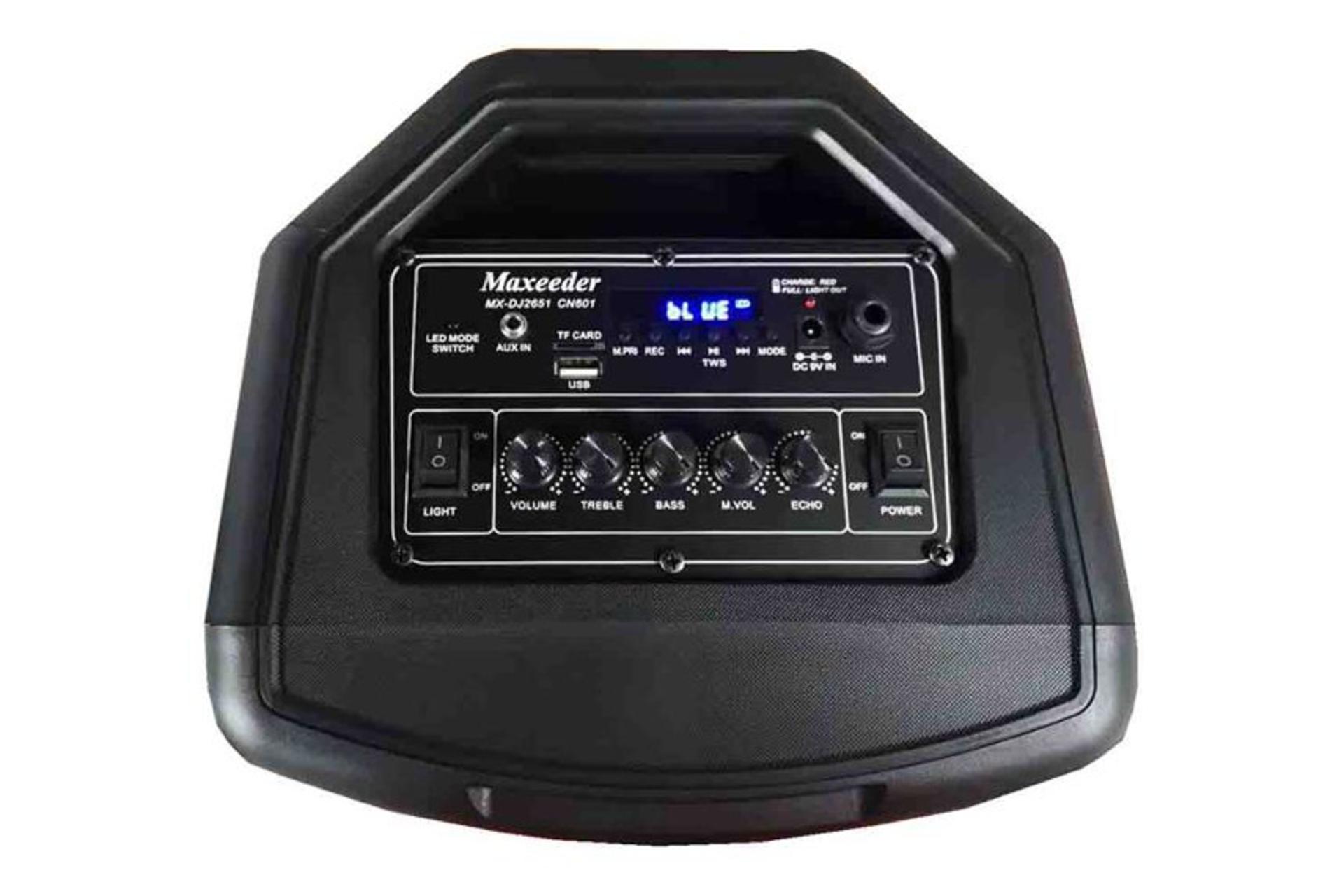 کنترل کننده صدا اسپیکر مکسیدر Maxeeder MX-DJ2651 CN601