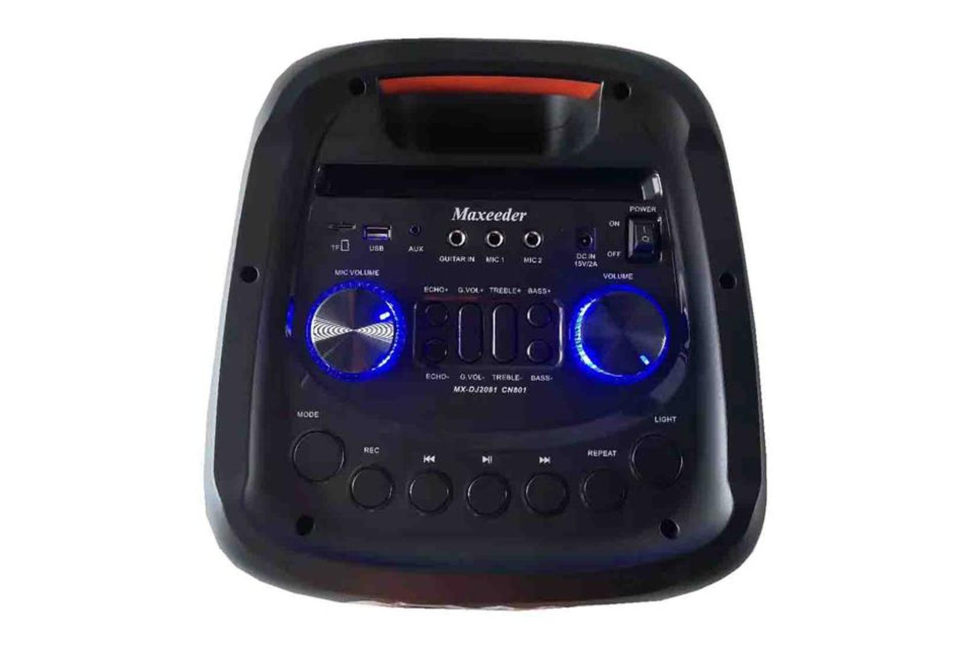 کنترل کننده صدا اسپیکر مکسیدر Maxeeder MX-DJ2081 CN801