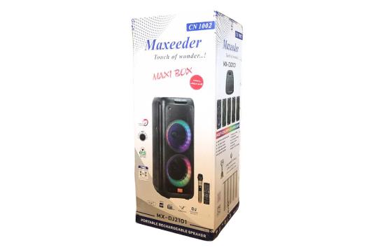 جعبه اسپیکر مکسیدر Maxeeder MX-DJ2101 CN1001