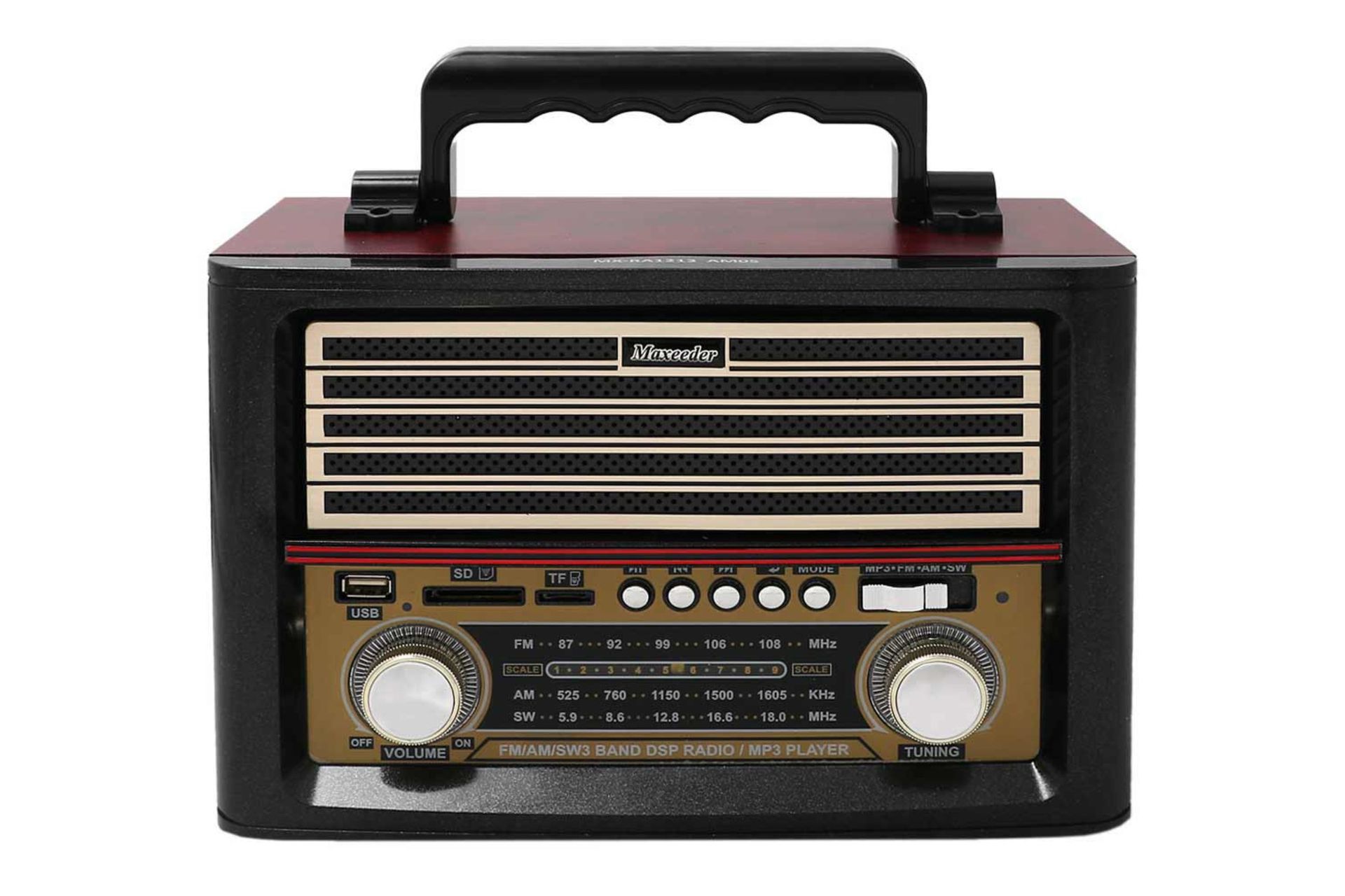 اسپیکر مکسیدر Maxeeder MX-RA1213 AM05 مشکی