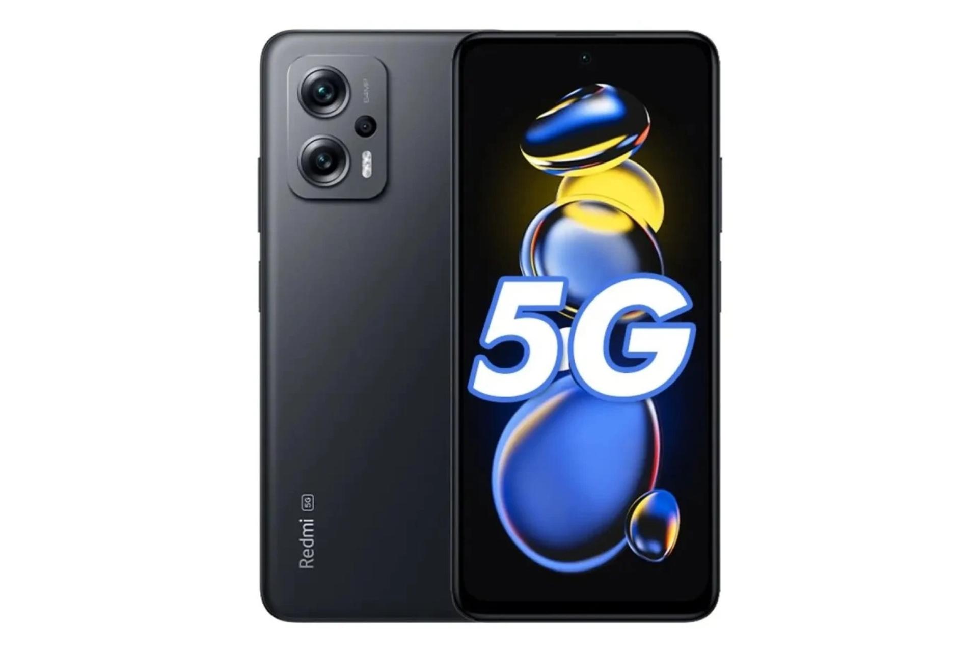 گوشی موبایل ردمی نوت 11 تی پرو پلاس شیائومی / Xiaomi Redmi Note 11T Pro Plus مشکی