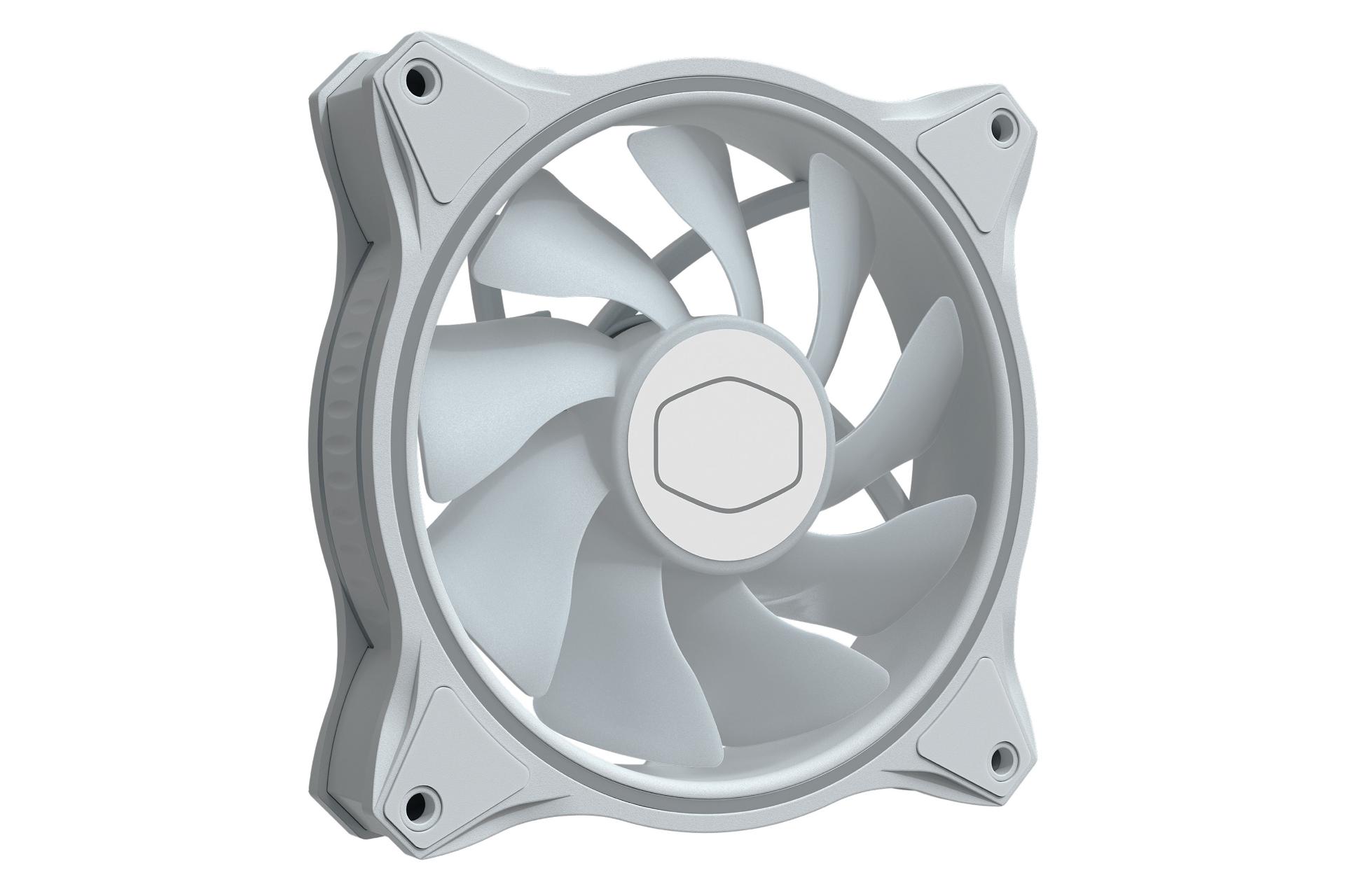 فن کیس کولر مستر MASTERFAN MF140 HALO WHITE EDITION
