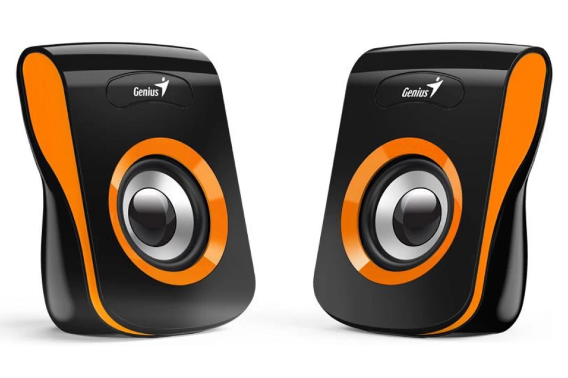 اسپیکر جنیوس Genius SP-Q180 مشکی و نارنجی