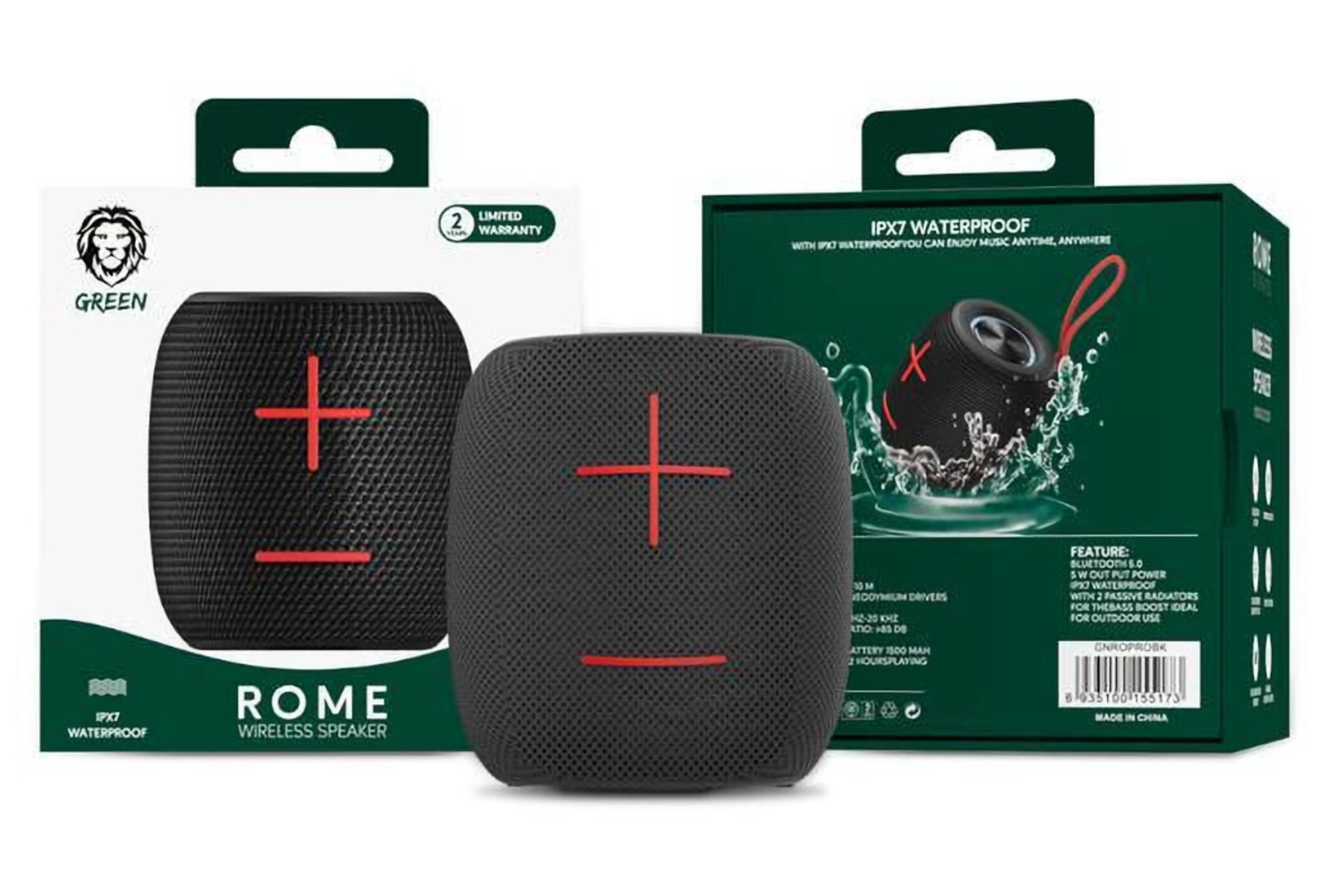 جعبه اسپیکر گرین لیون Green Lion Rome