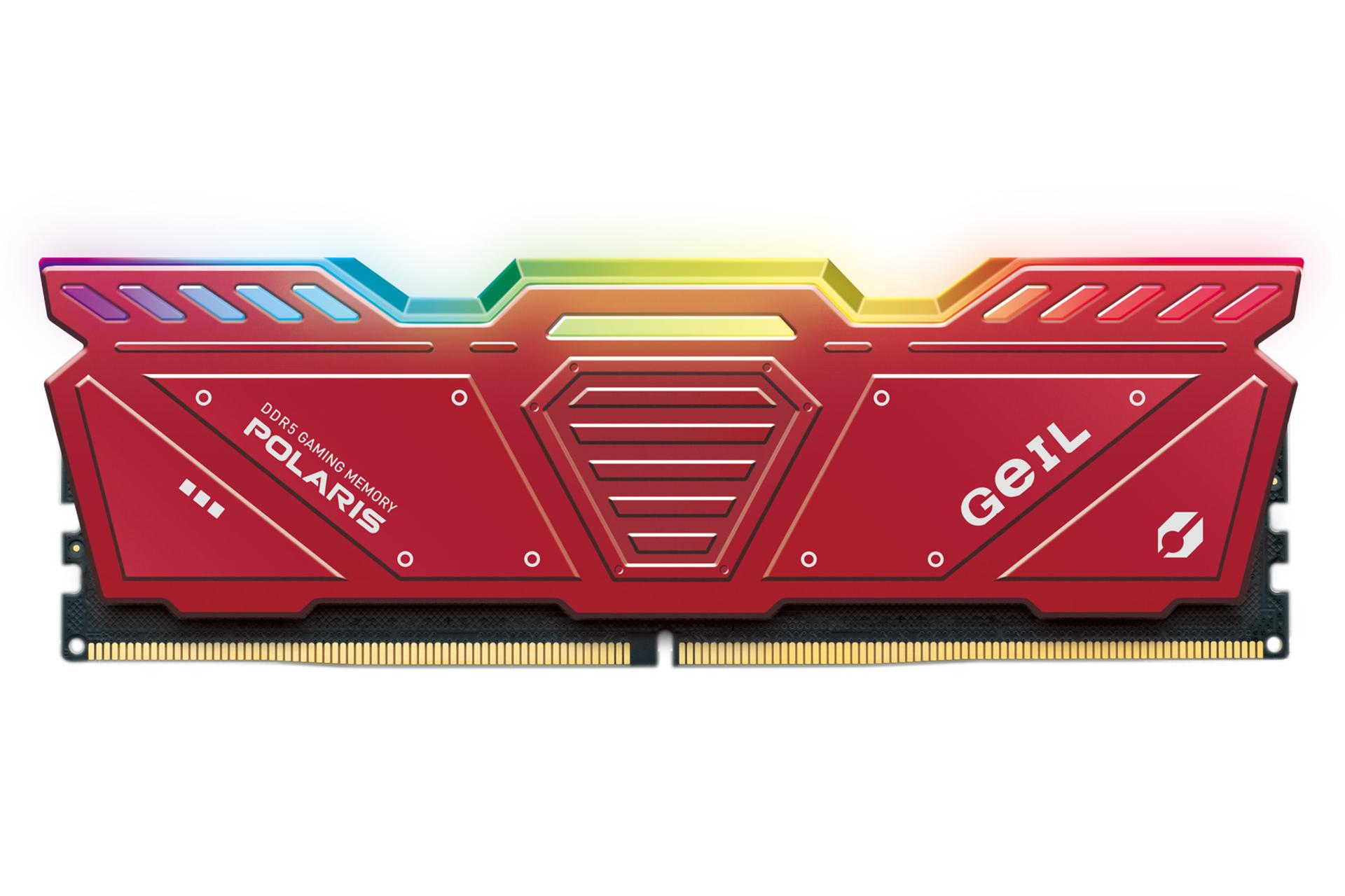 رم گیل Polaris ظرفیت 32 گیگابایت (2x16) از نوع DDR4-4800 قرمز