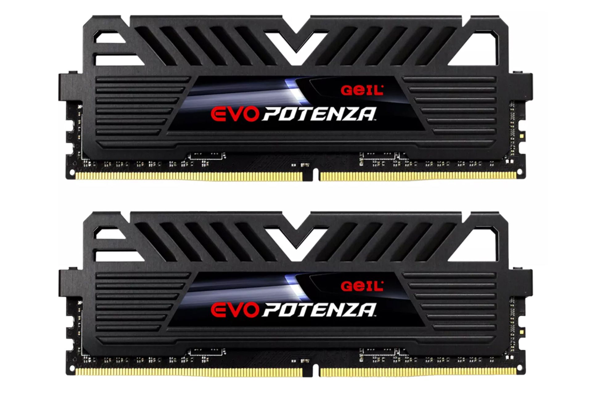 نمای جلو رم گیل EVO Potenza ظرفیت 16 گیگابایت (2x8)  از نوع DDR4-3000