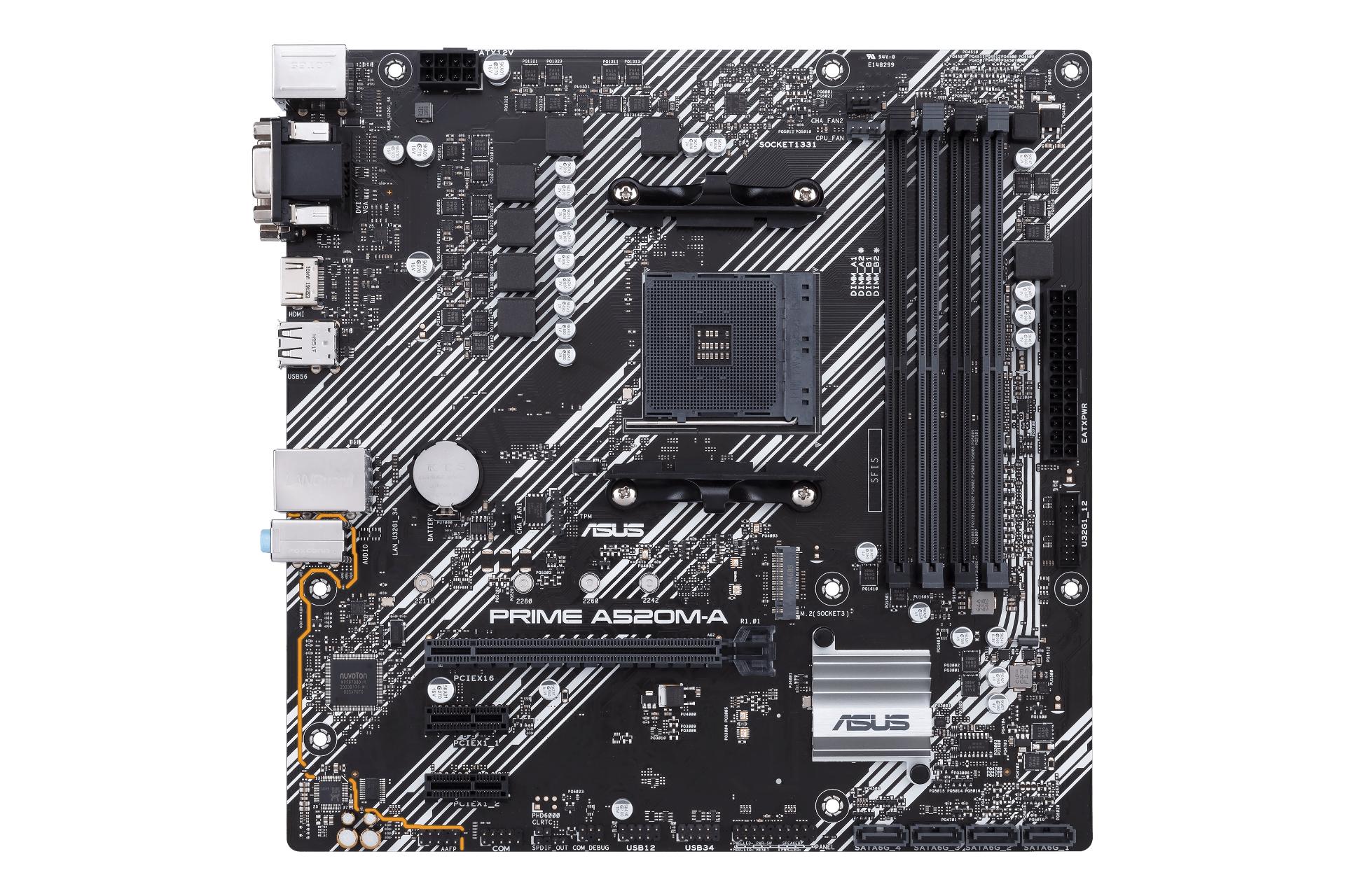 مادربرد ایسوس ASUS PRIME A520M-A