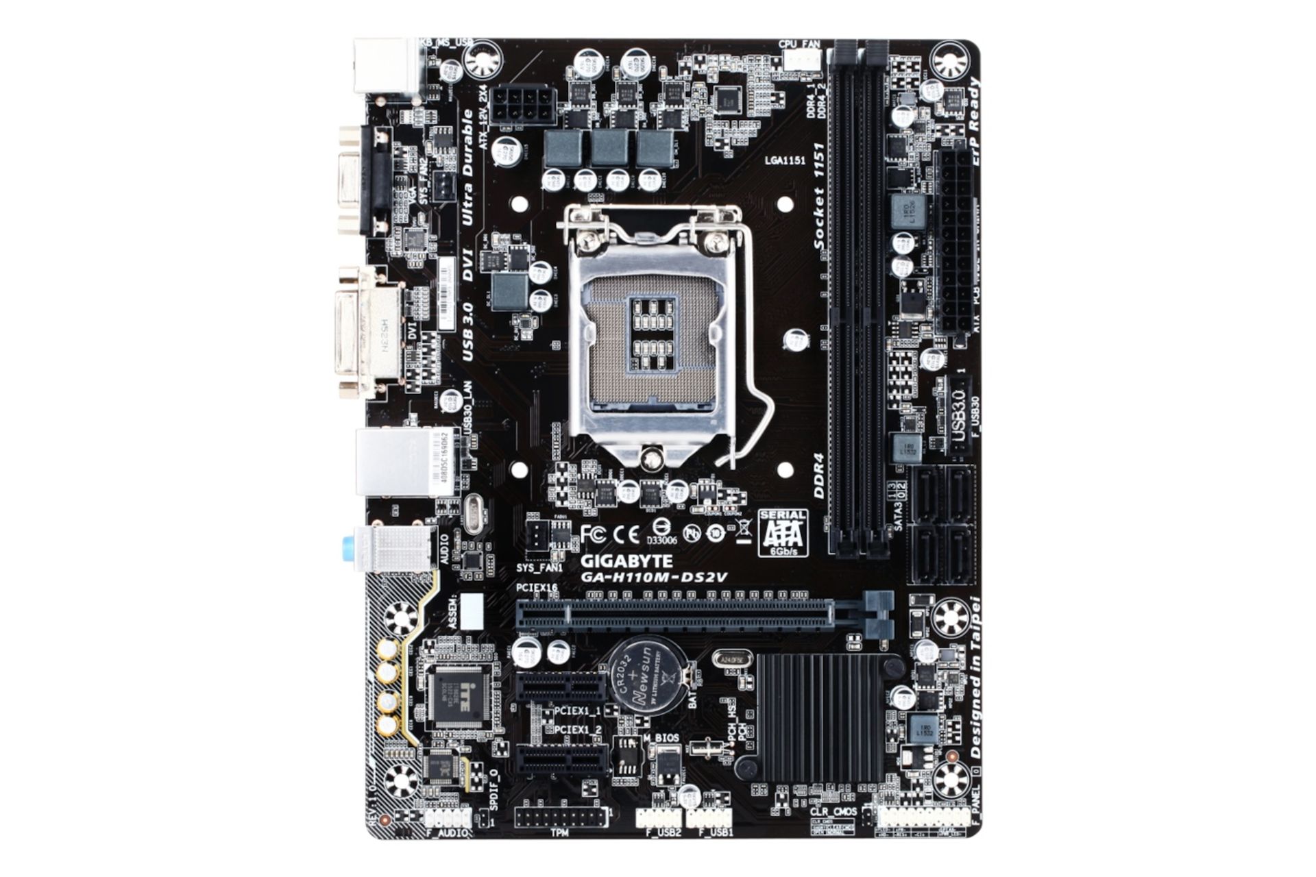 مادربرد گیگابایت GIGABYTE GA-H110M-DS2V (rev. 1.0)