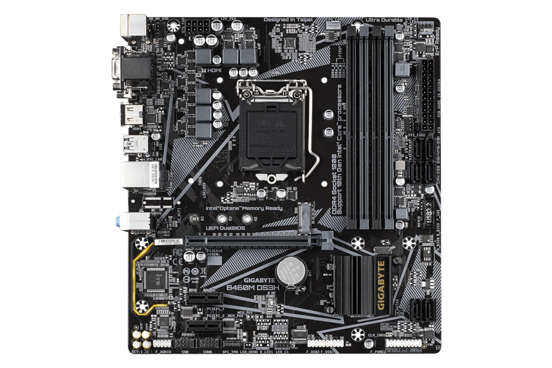 مادربرد گیگابایت GIGABYTE B460M DS3H (rev. 1.0)