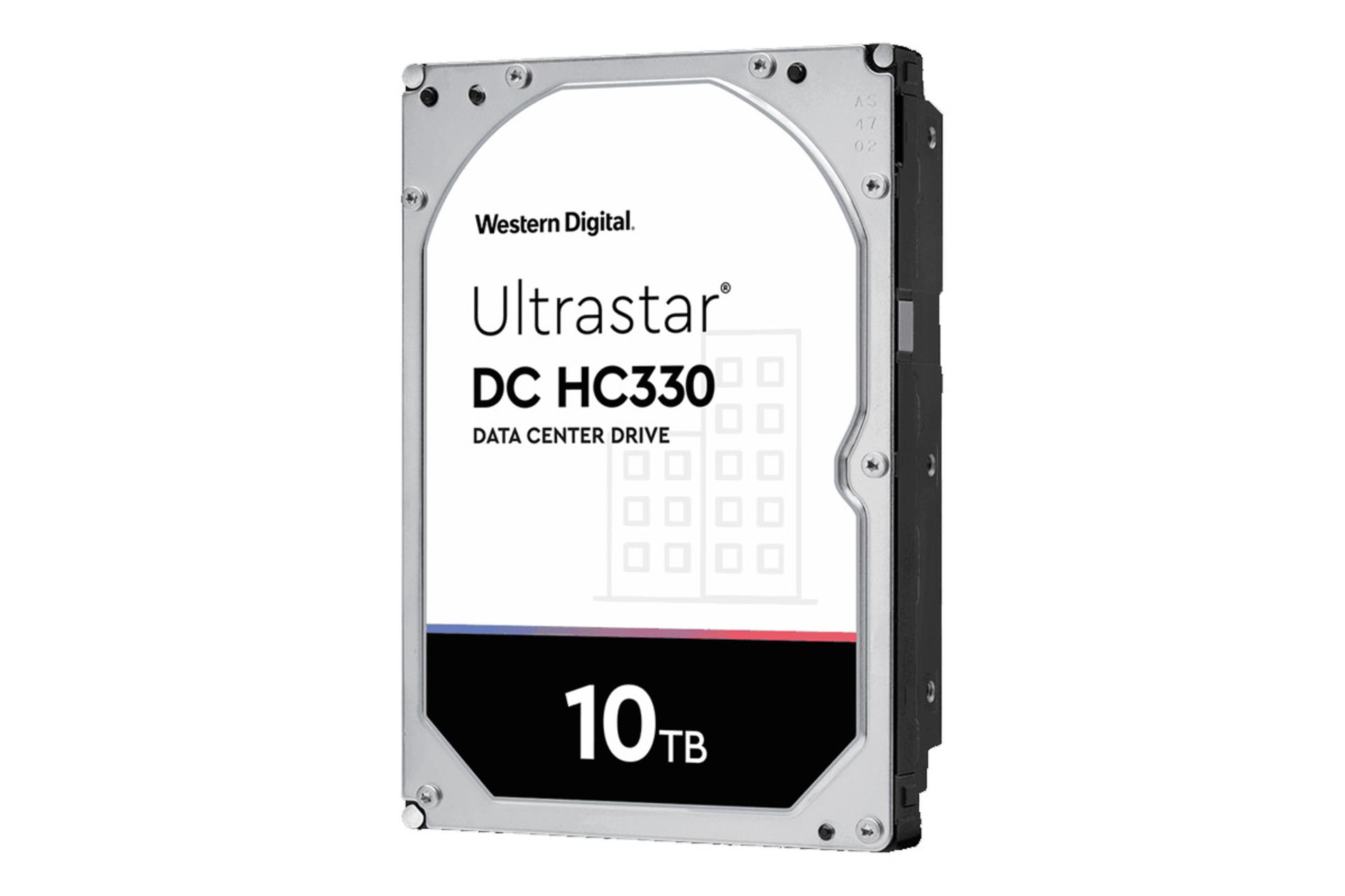 نمای جلو هارد دیسک وسترن دیجیتال Ultrastar HC330 0B42266 ظرفیت 10 ترابایت