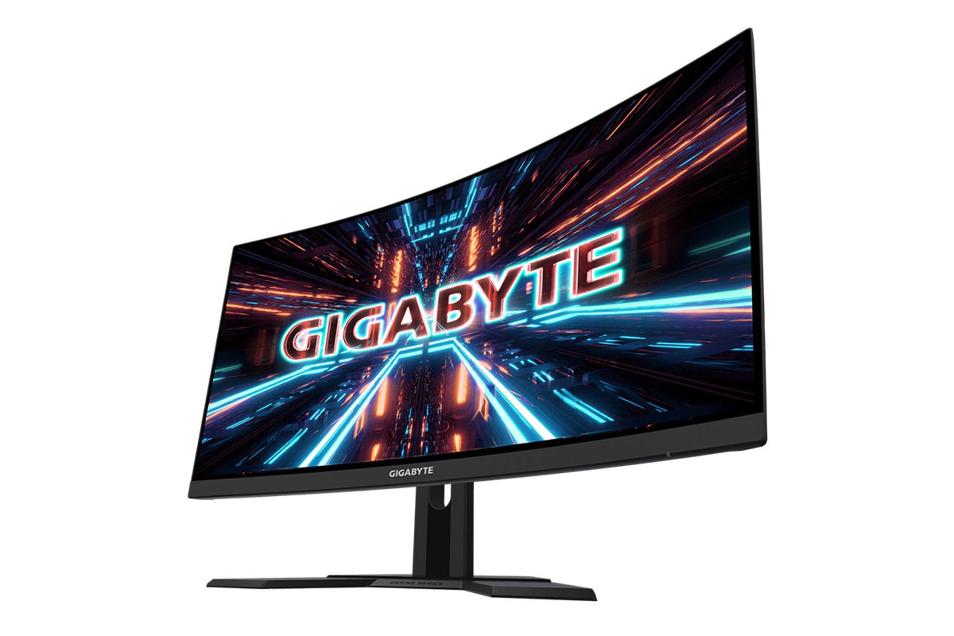 مانیتور گیگابایت 27 اینچ مدل G27QC A نما از پایین