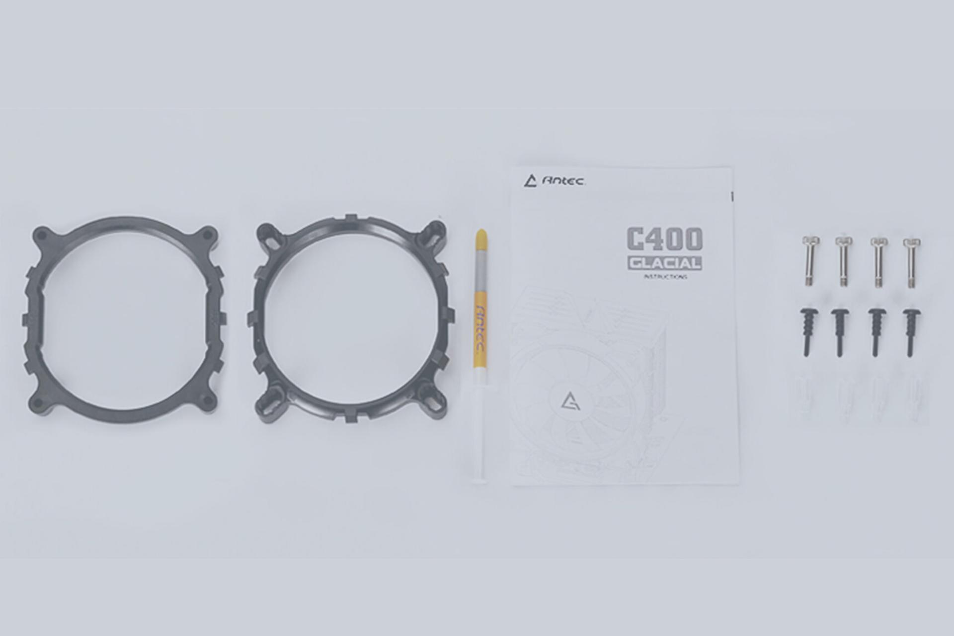 اقلام همراه خنک کننده پردازنده انتک C400 Glacial