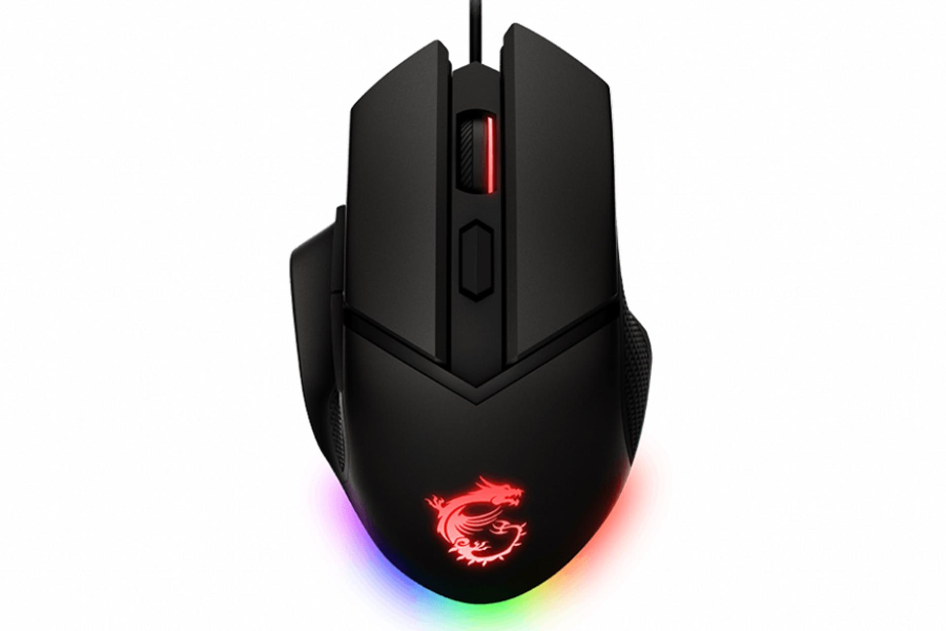 نمای روبرو ماوس ام اس آی CLUTCH GM20 ELITE